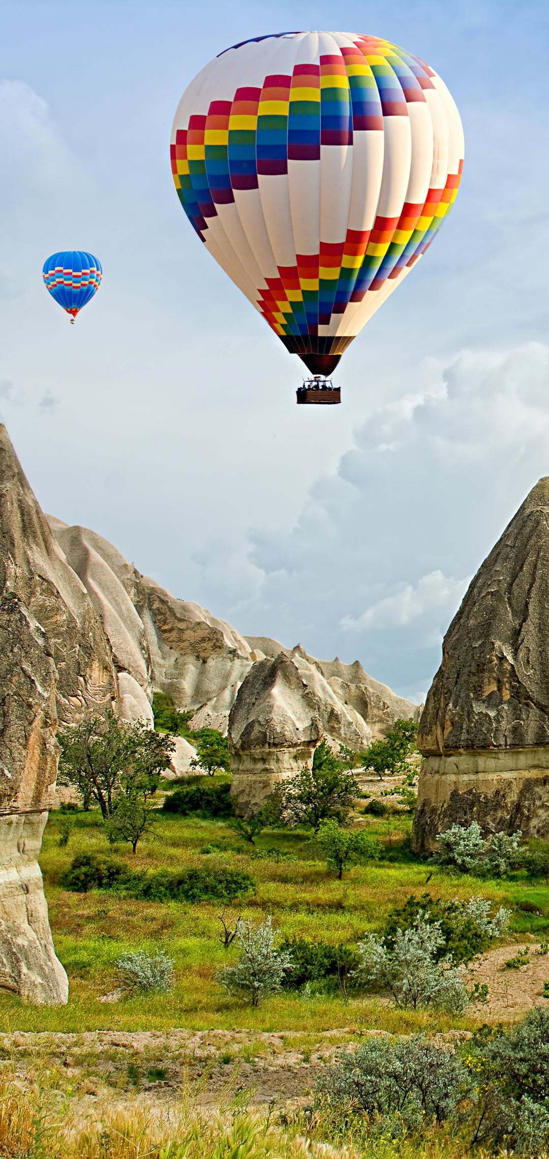Download mobile wallpaper Turkey, Vehicles, Hot Air Balloon for free.