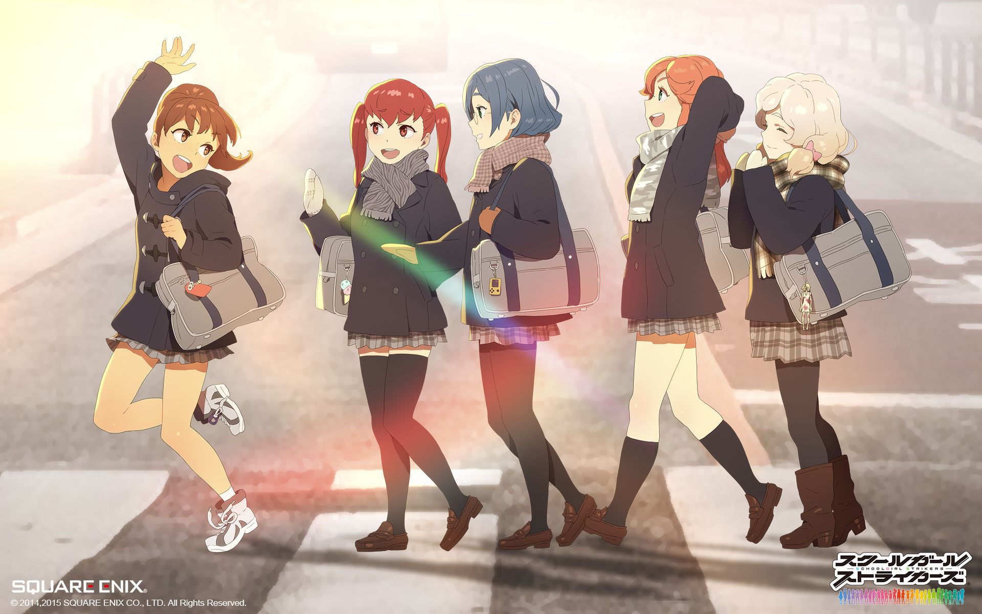 anime, schoolgirl strikers: animation channel