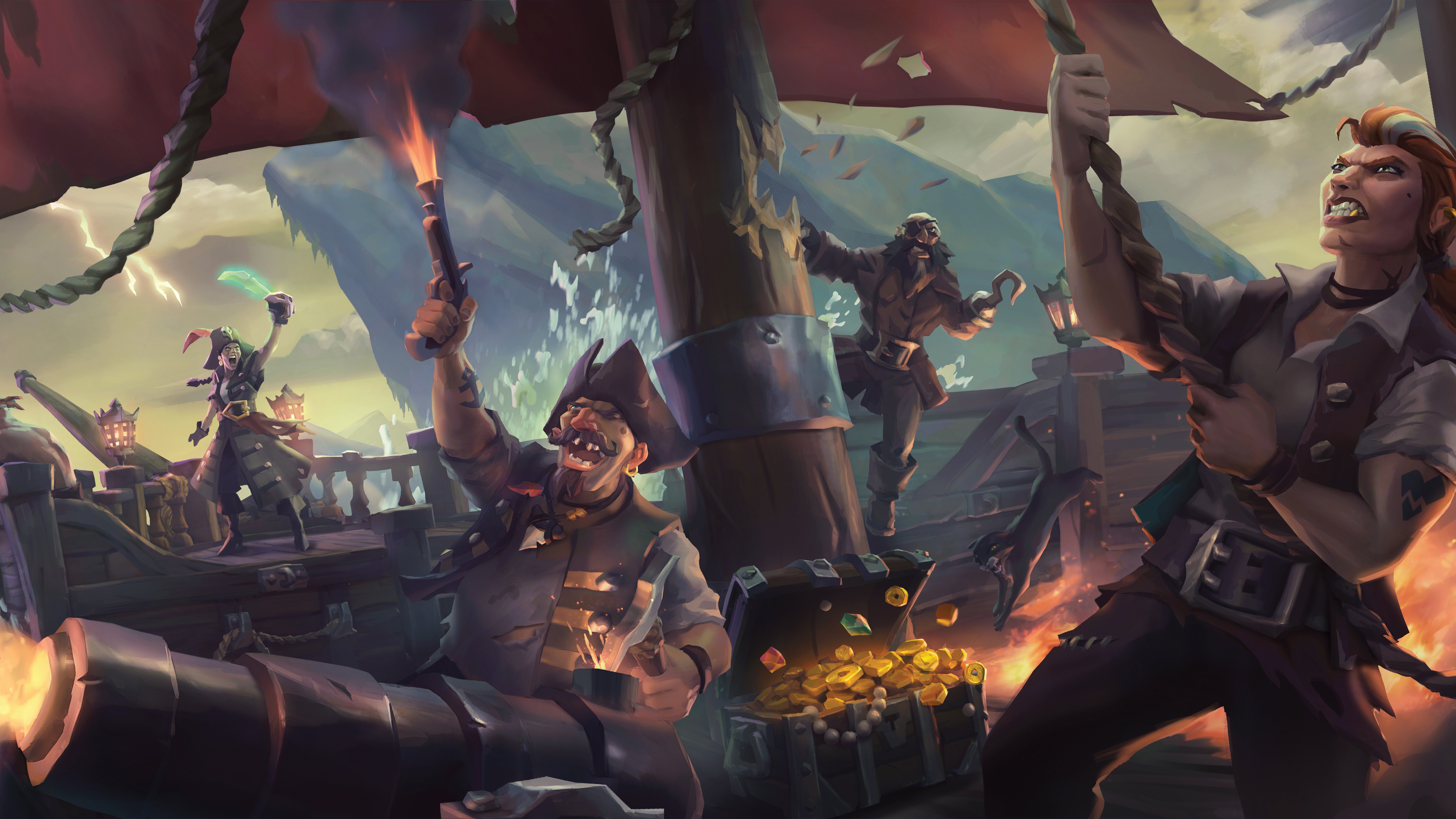 video game, sea of thieves