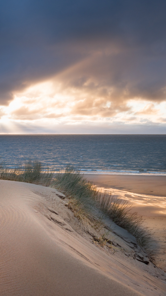 Download mobile wallpaper Nature, Beach, Sand, Horizon, Ocean, Earth for free.