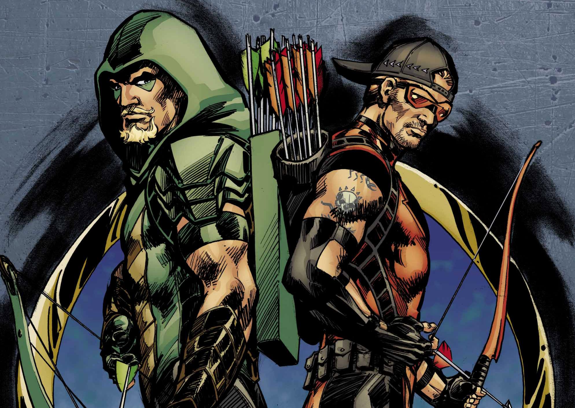 comics, green arrow, arsenal (dc comics), dc comics, red arrow, speedy (dc comics)