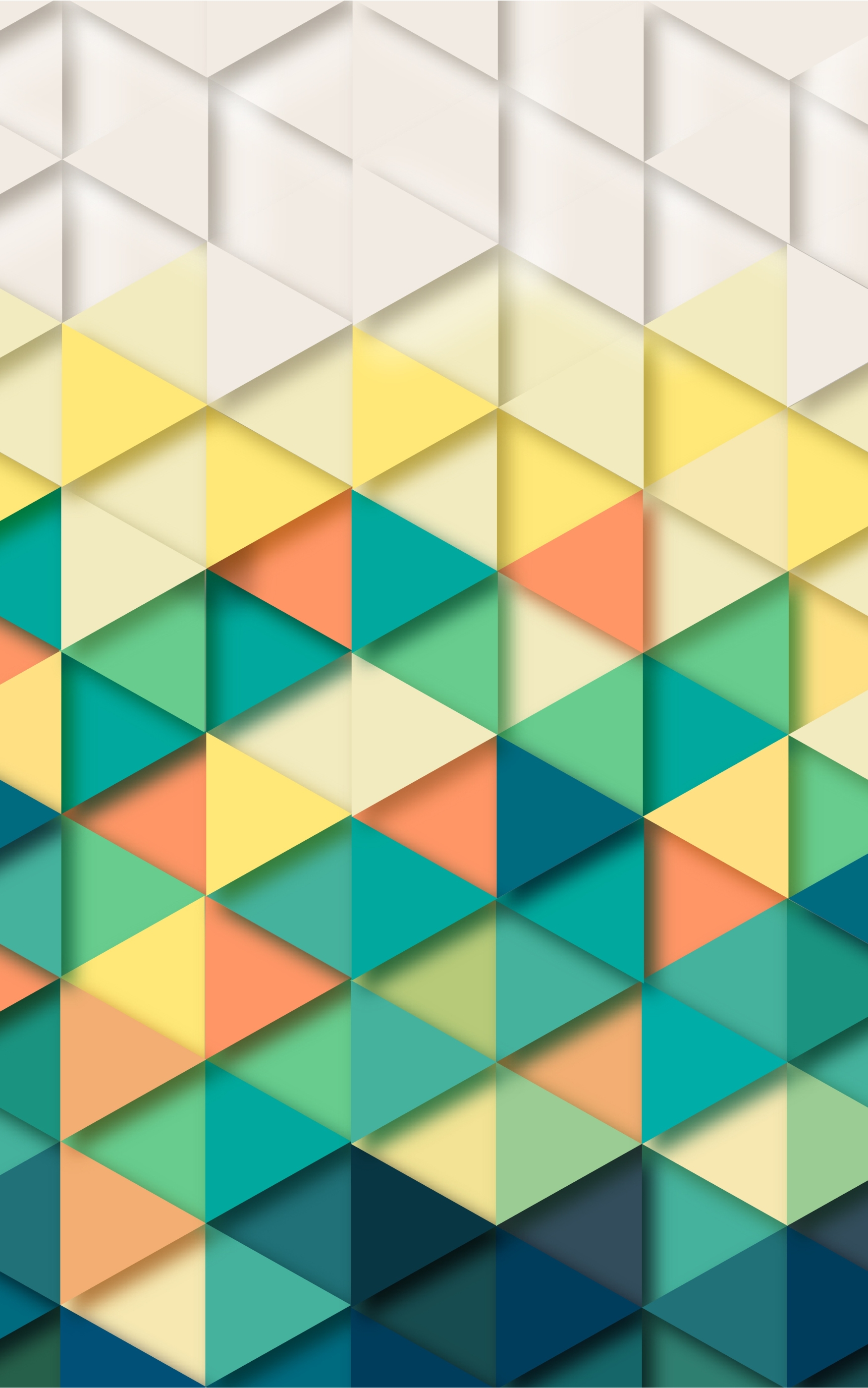 Download mobile wallpaper Abstract, Pattern, Colors, Geometry, Facets for free.