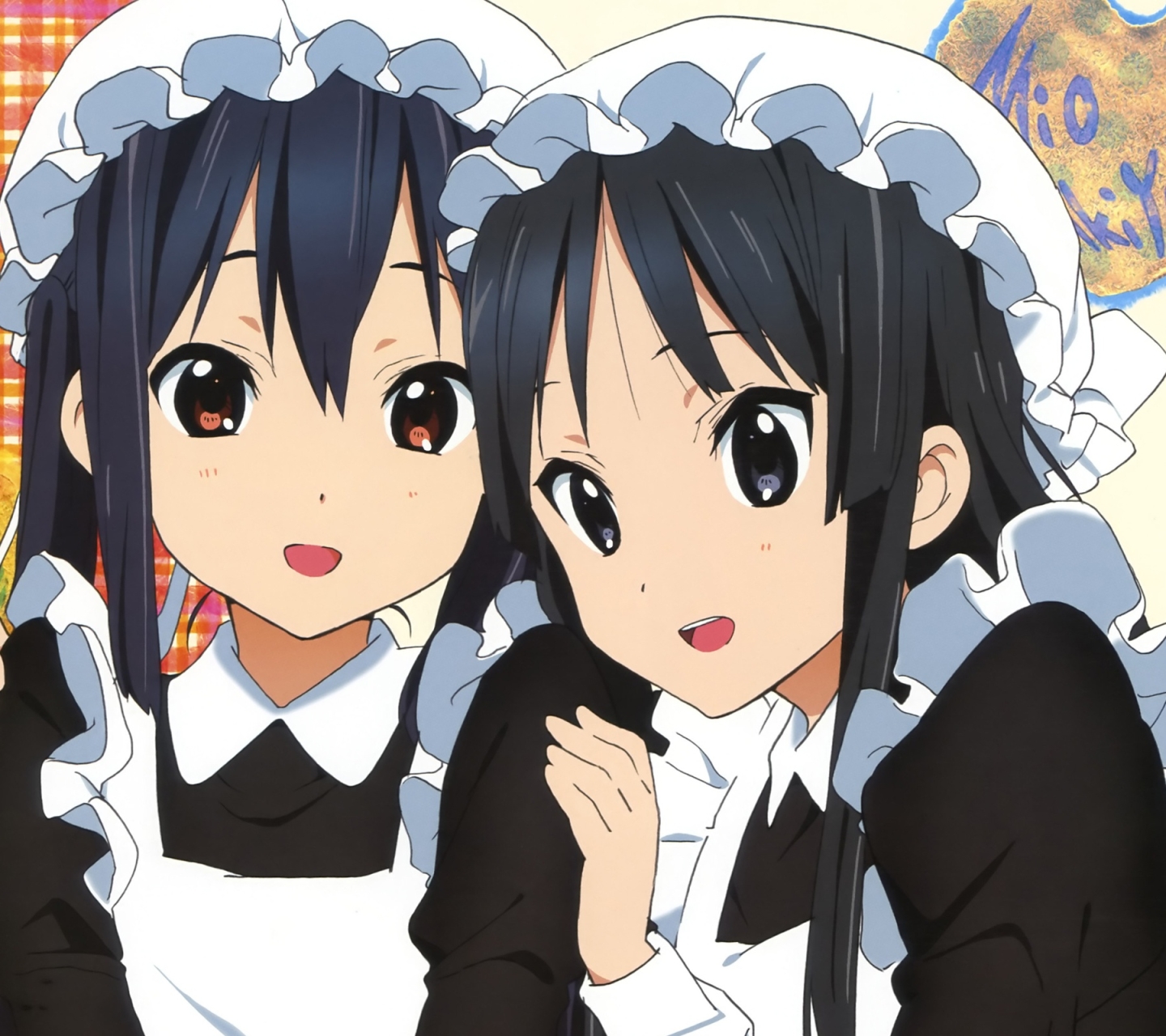 Download mobile wallpaper Anime, Mio Akiyama, K On!, Azusa Nakano for free.