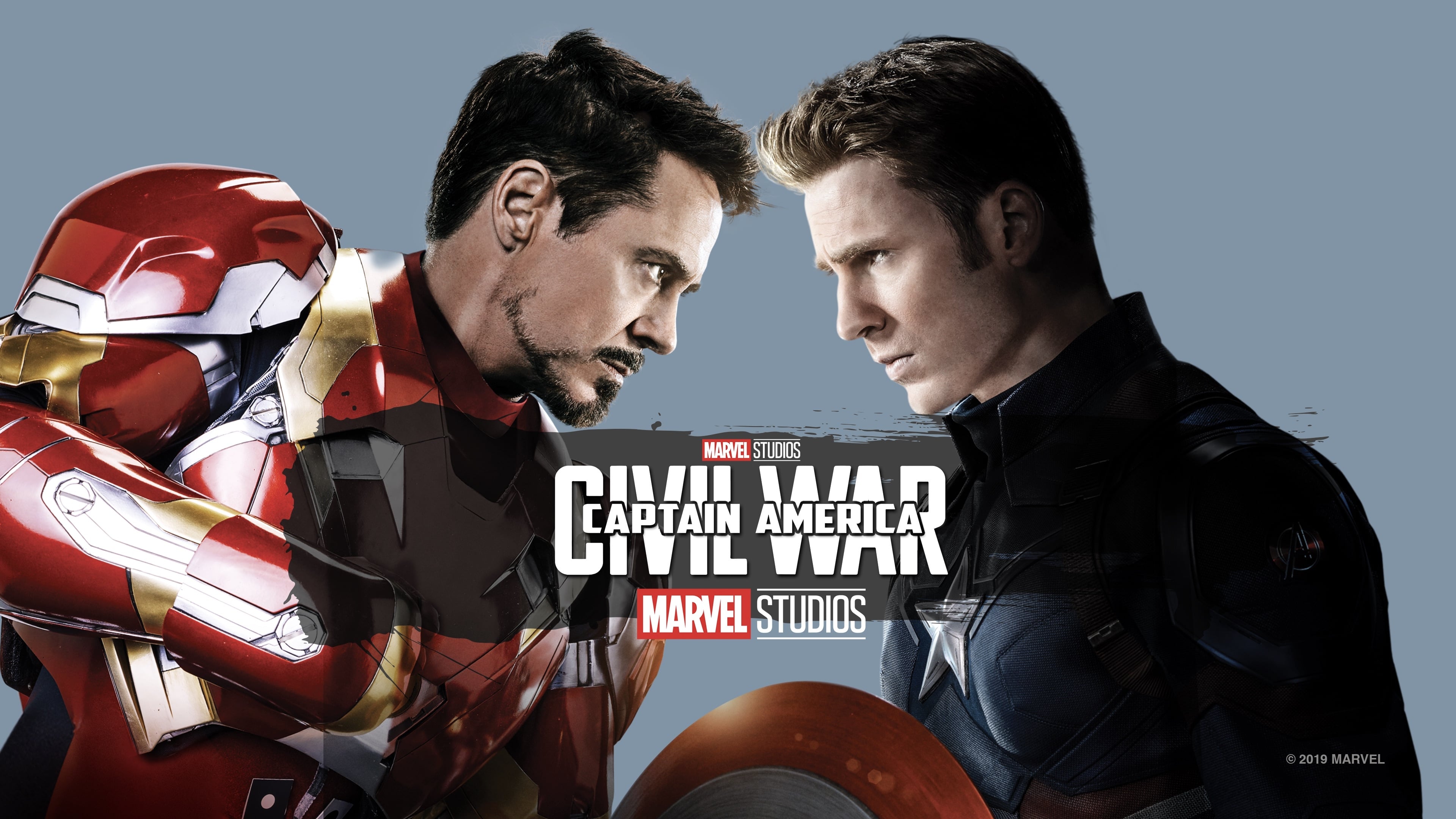 Download mobile wallpaper Iron Man, Captain America, Robert Downey Jr, Chris Evans, Movie, Tony Stark, Steve Rogers, Captain America: Civil War for free.