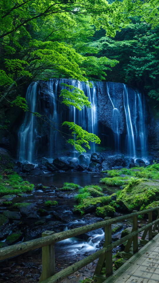 Download mobile wallpaper Nature, Waterfalls, Waterfall, Earth for free.