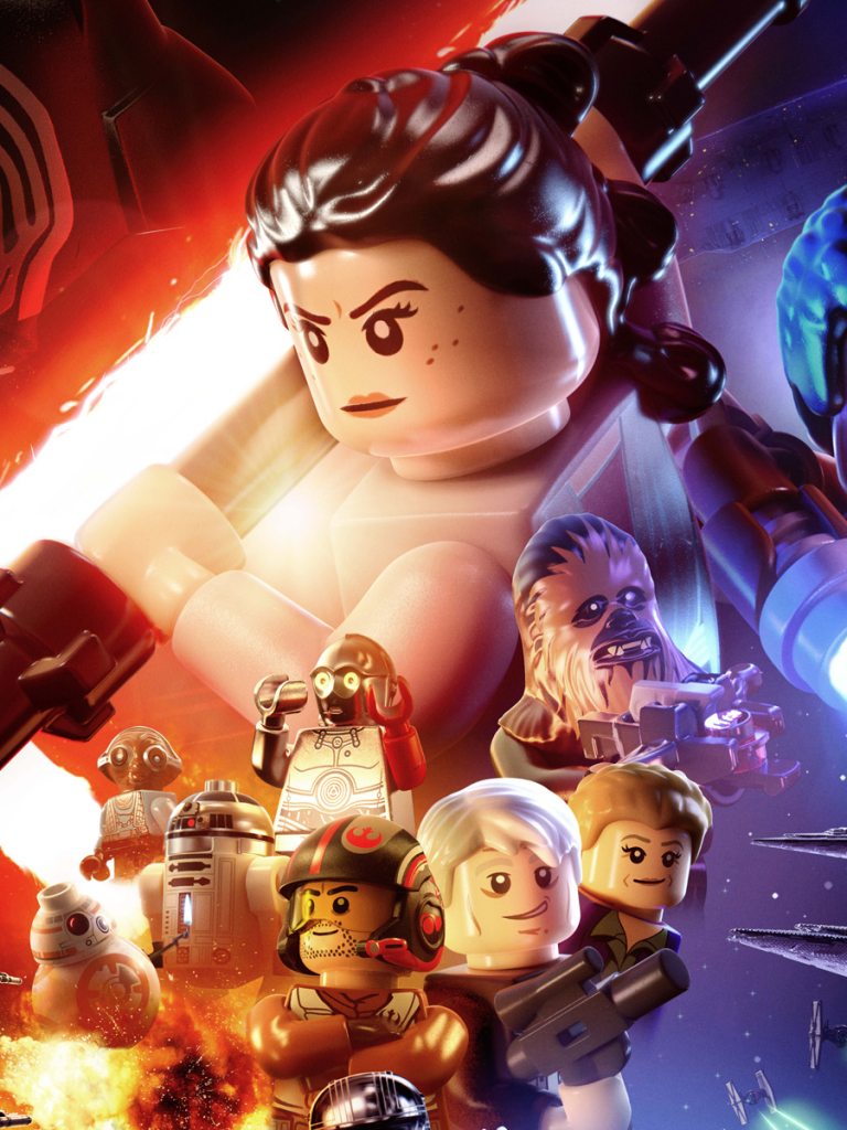 Скачати мобільні шпалери Лего, Відеогра, R2 D2, Чубакка, Хан Соло, Принцеса Лея, Фінн (Зоряні Війни), Рей (Зоряні Війни), Вв 8, Кайло Рен, Зоряні Війни Епізод Vii: Пробудження Сили, Lego Star Wars: The Force Awakens безкоштовно.