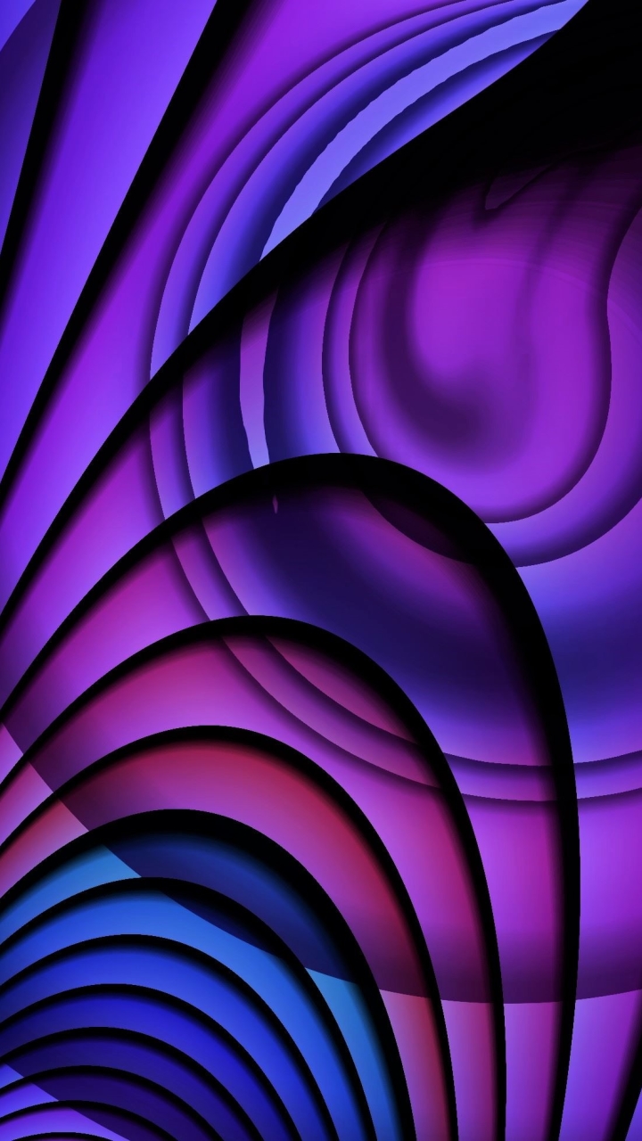 Download mobile wallpaper Abstract, Pink, Fractal, Purple, Swirl for free.