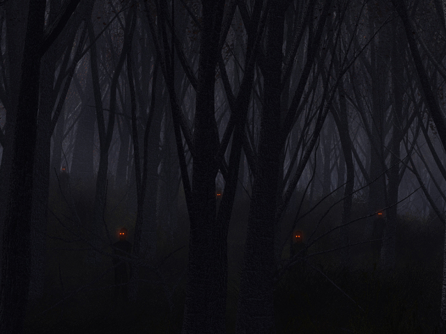 Download mobile wallpaper Dark, Forest for free.