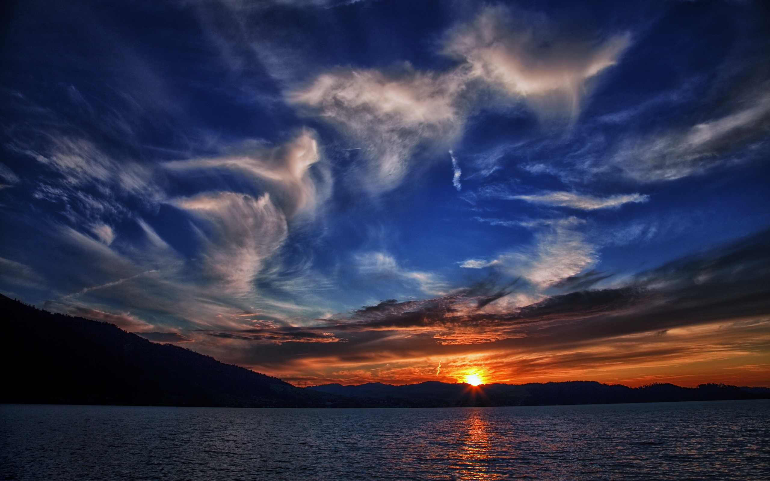 Free download wallpaper Sunset, Earth on your PC desktop