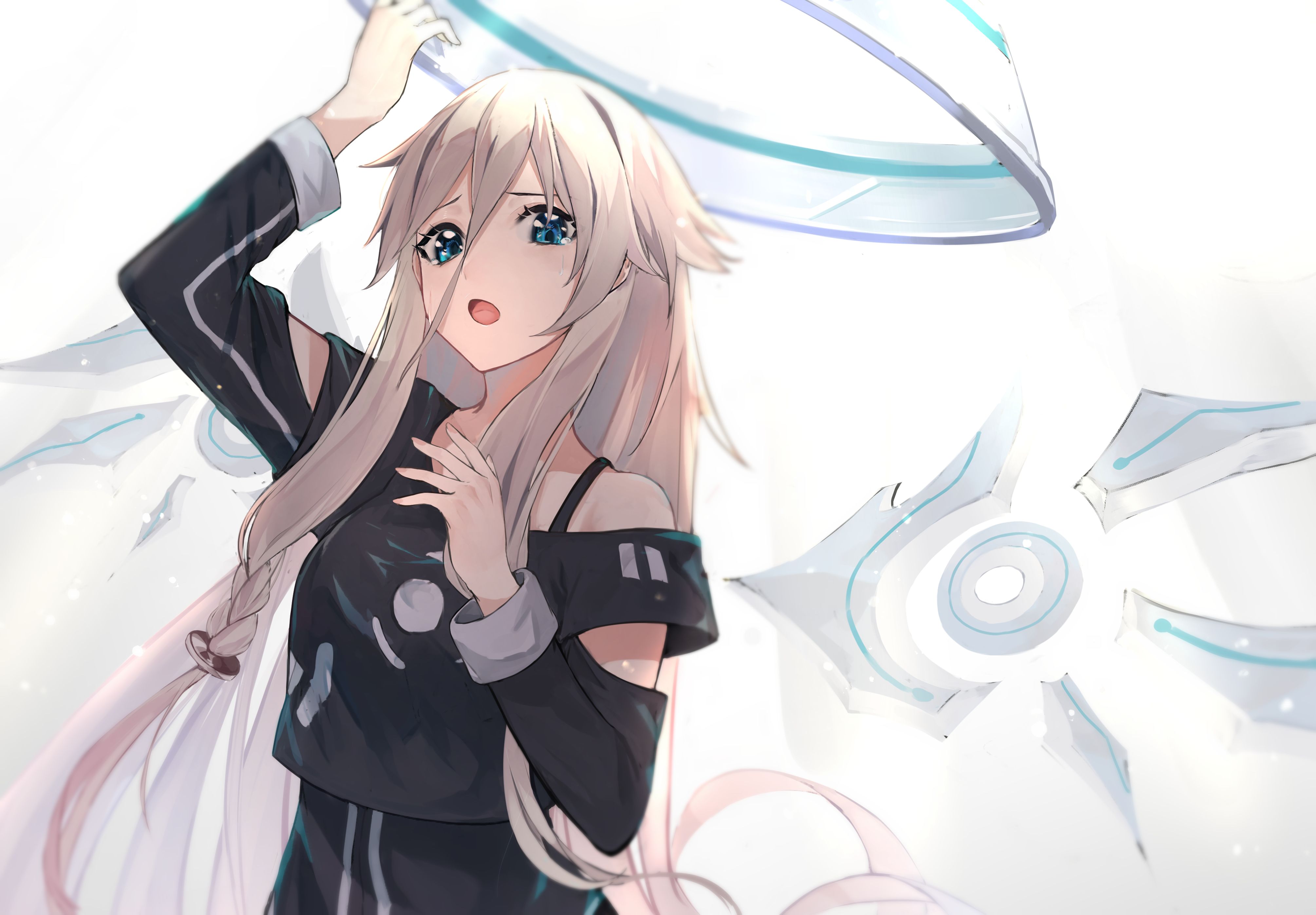 Free download wallpaper Anime, Blonde, Vocaloid, Blue Eyes, Long Hair, Ia (Vocaloid) on your PC desktop