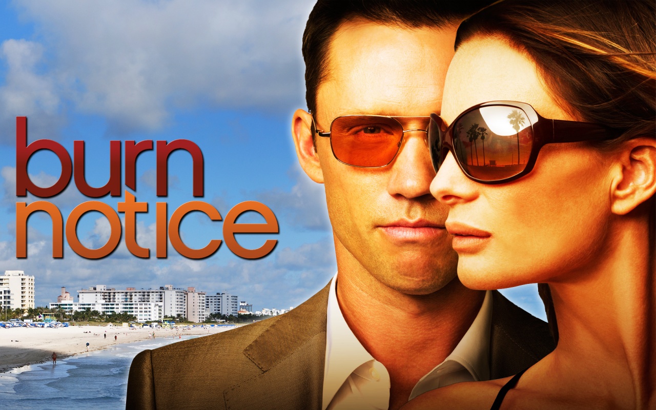 Laden Sie Burn Notice HD-Desktop-Hintergründe herunter