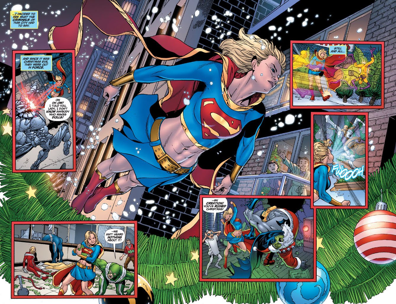 Скачати мобільні шпалери Супердівчина, Супермен, Комікси безкоштовно.