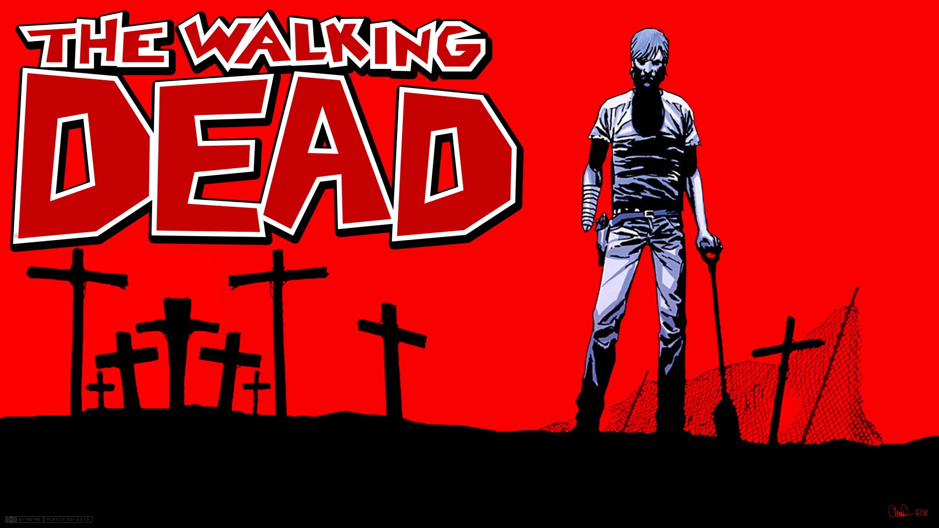 Free download wallpaper Comics, The Walking Dead on your PC desktop