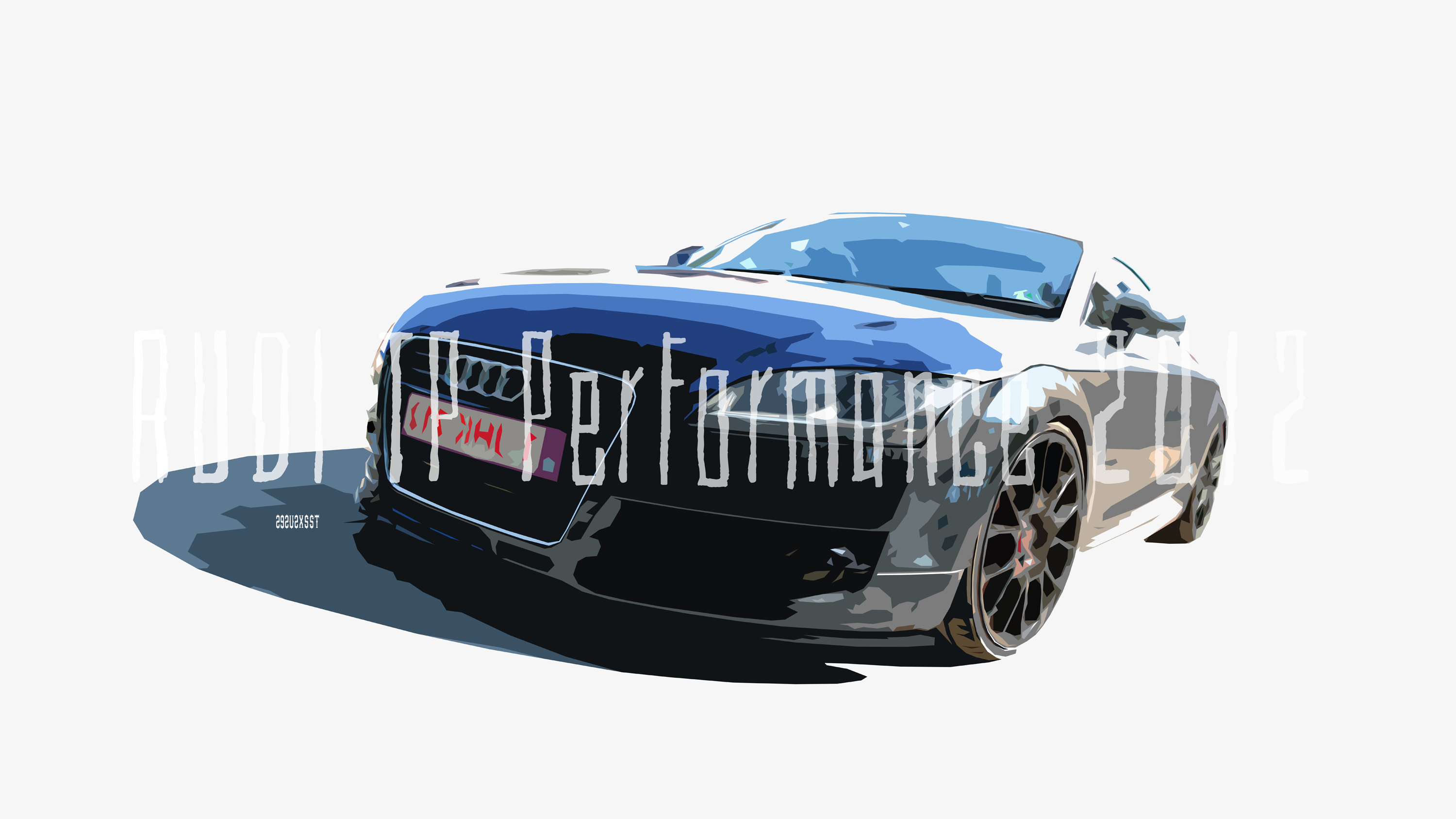 Free download wallpaper Audi, Vector, Car, Vehicles on your PC desktop