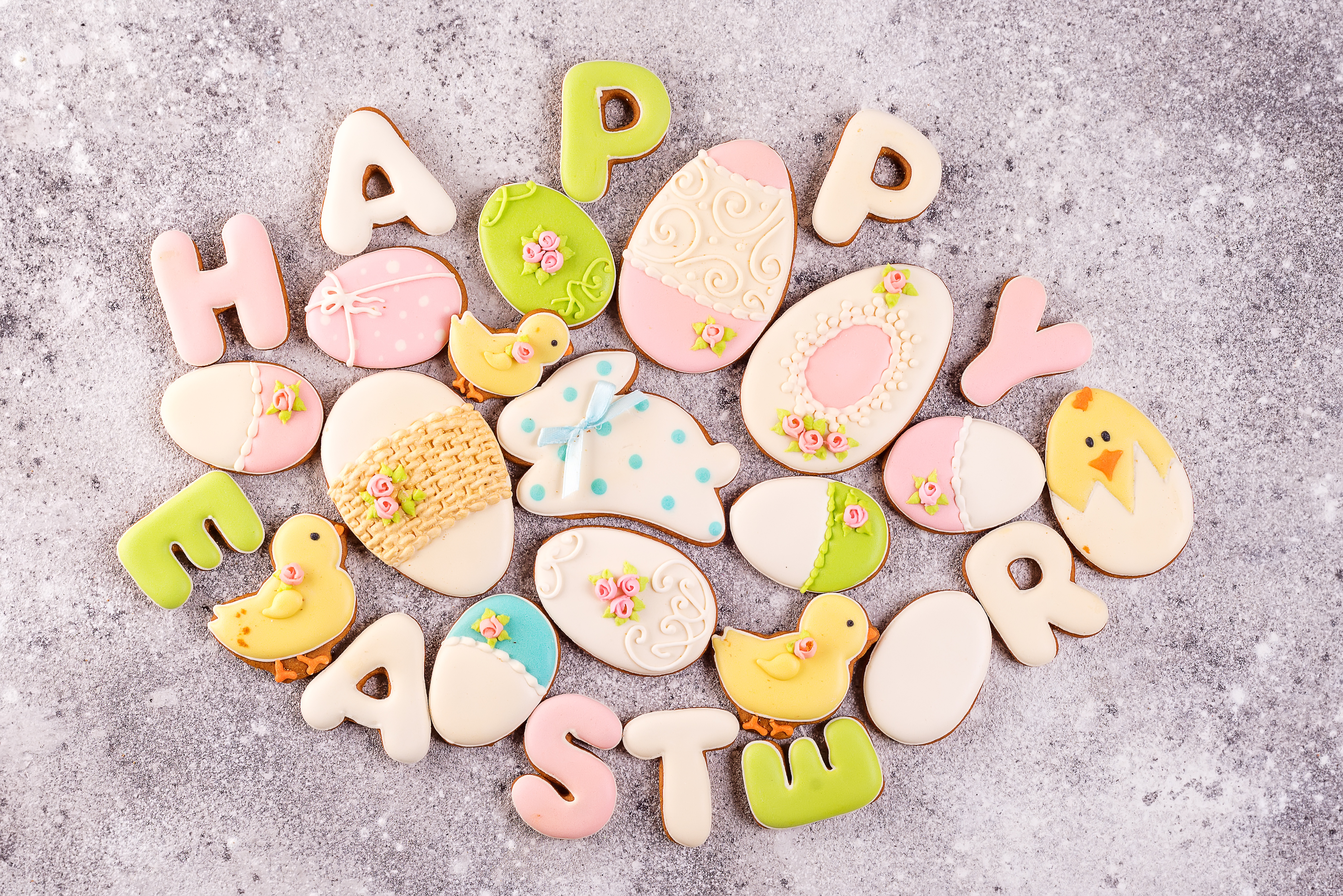Download mobile wallpaper Easter, Holiday, Cookie, Happy Easter for free.