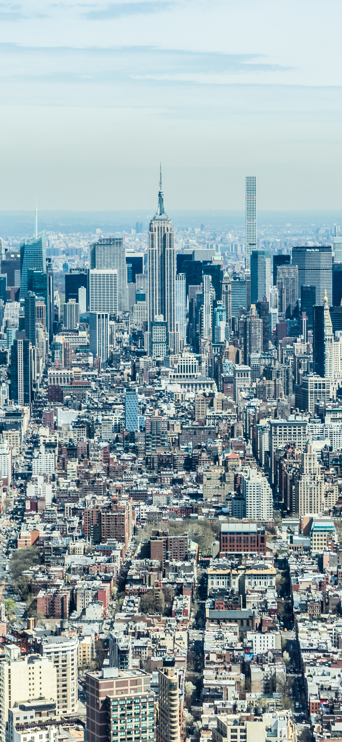 Download mobile wallpaper Cities, Usa, City, Skyscraper, Building, Cityscape, New York, Aerial, Man Made for free.