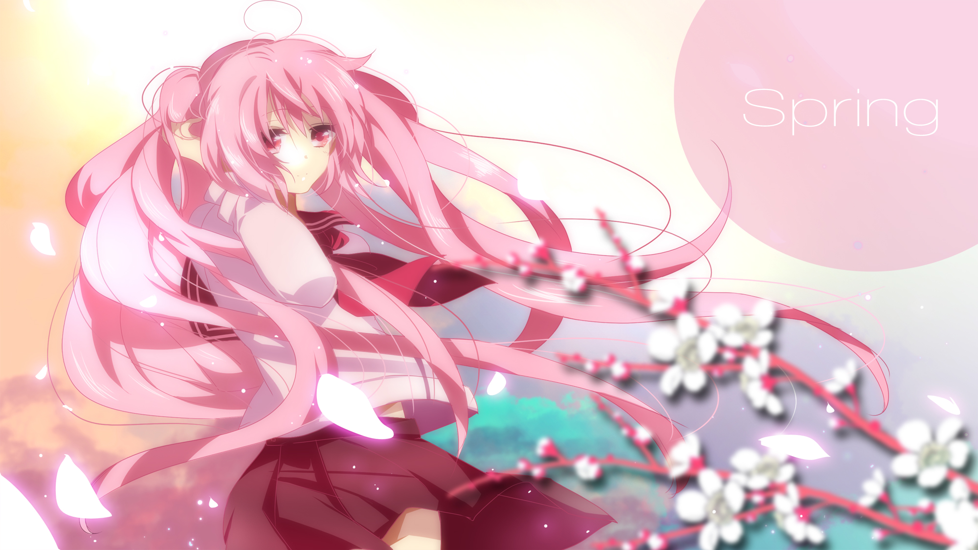 Laden Sie das Vocaloid, Animes, Sakura Miku-Bild kostenlos auf Ihren PC-Desktop herunter