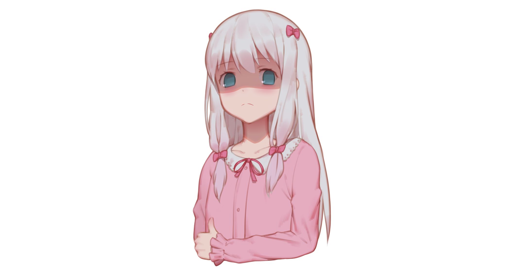 Laden Sie das Animes, Eromanga Sensei, Sagiri Izumi-Bild kostenlos auf Ihren PC-Desktop herunter