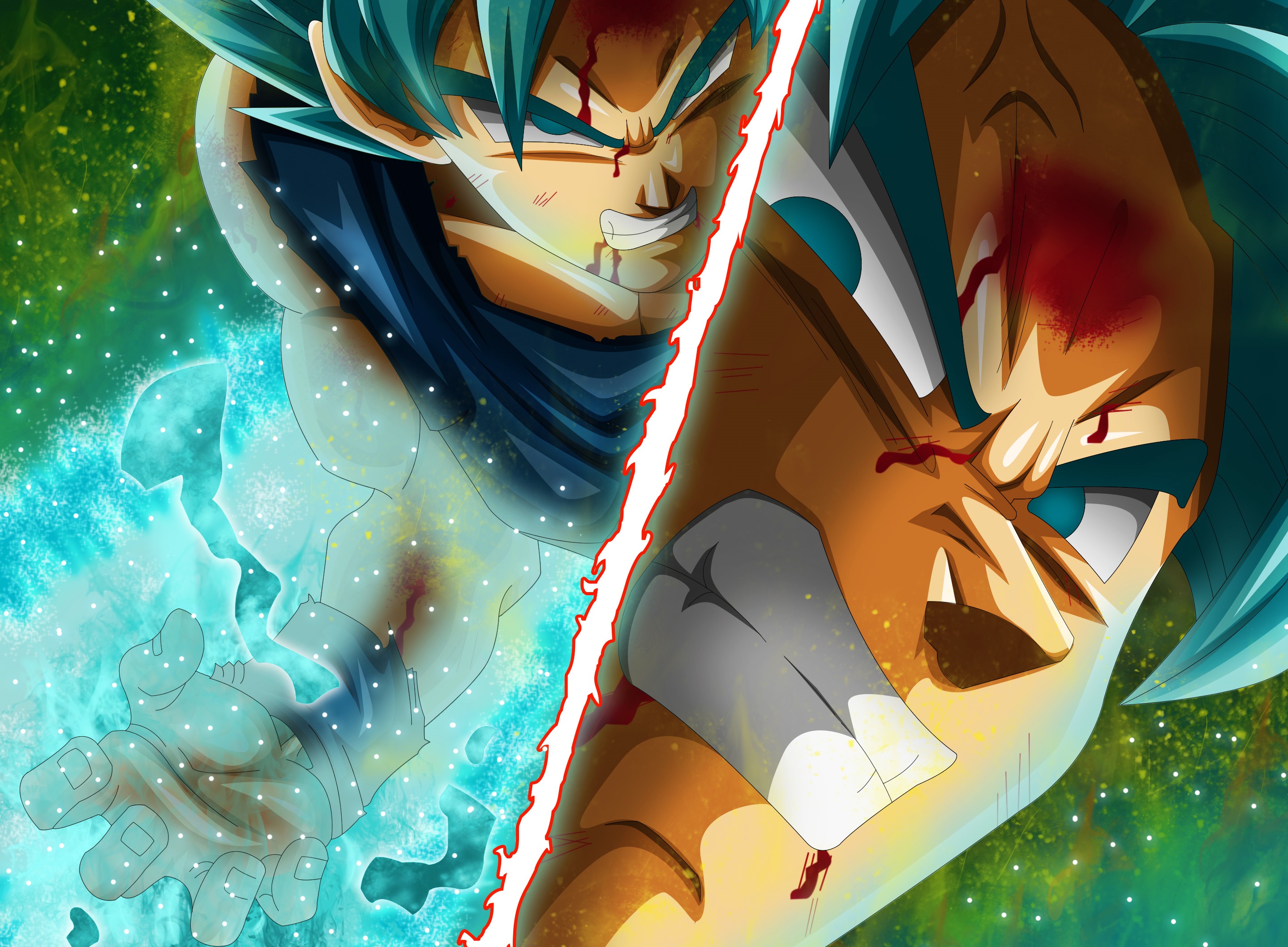 Download mobile wallpaper Anime, Blue Eyes, Dragon Ball, Goku, Dragon Ball Super, Super Saiyan Blue for free.
