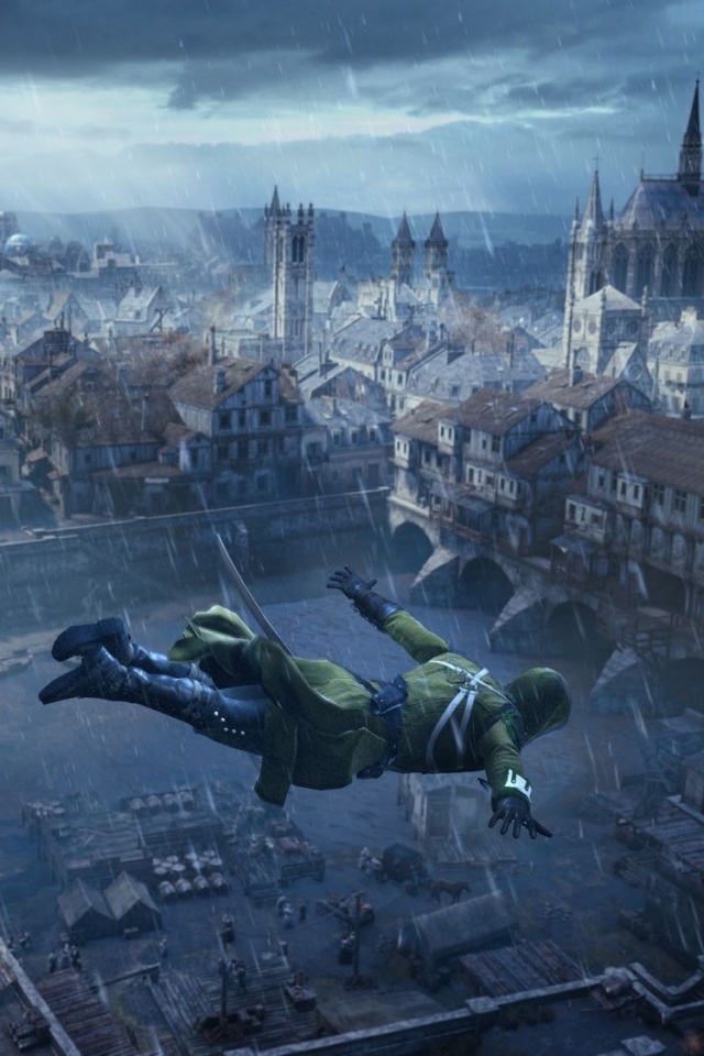 Скачати мобільні шпалери Кредо Вбивці, Відеогра, Assassin's Creed: Unity безкоштовно.