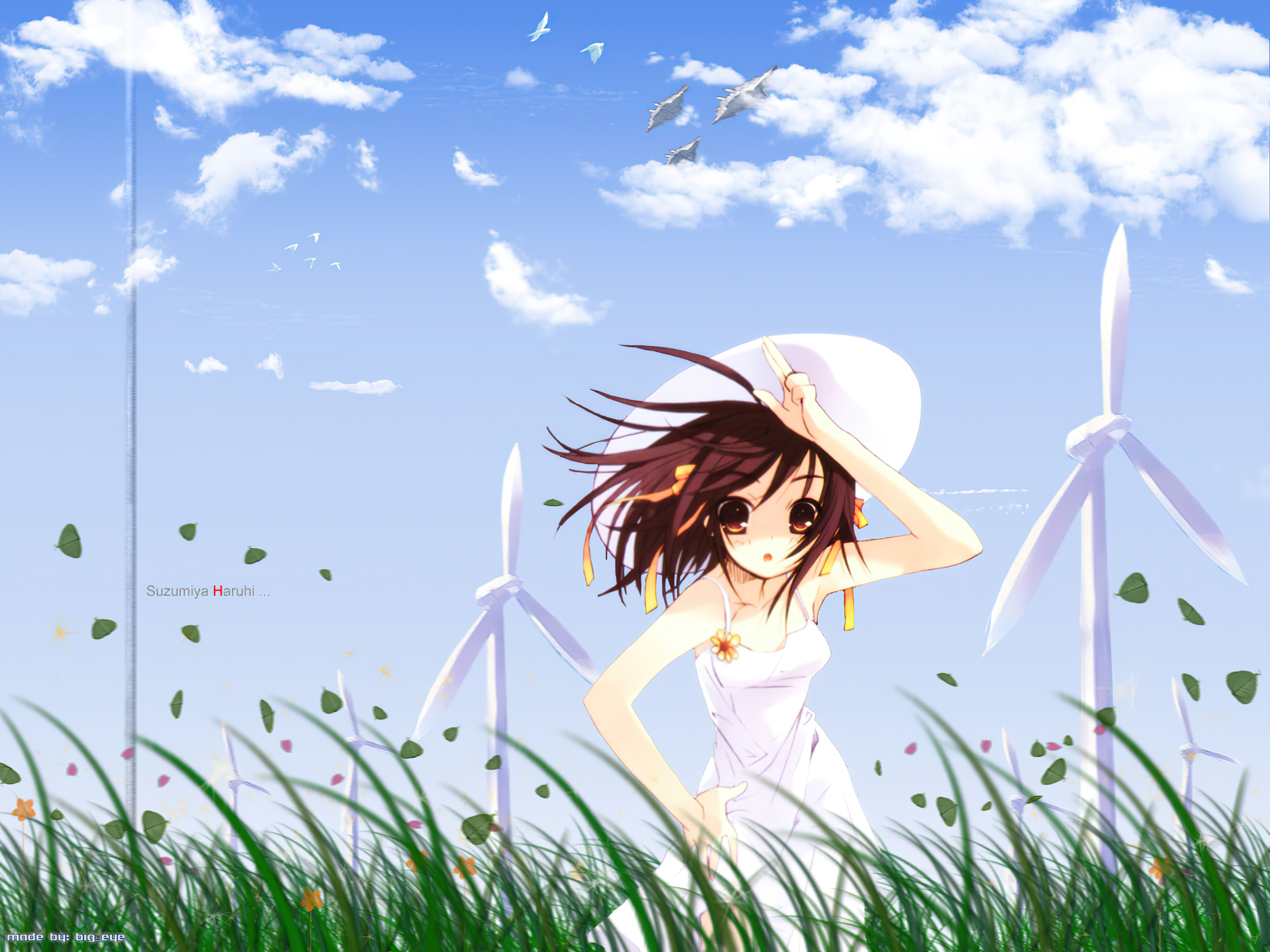 Baixe gratuitamente a imagem Suzumiya Haruhi No Yûutsu, Haruhi Suzumiya, Anime na área de trabalho do seu PC