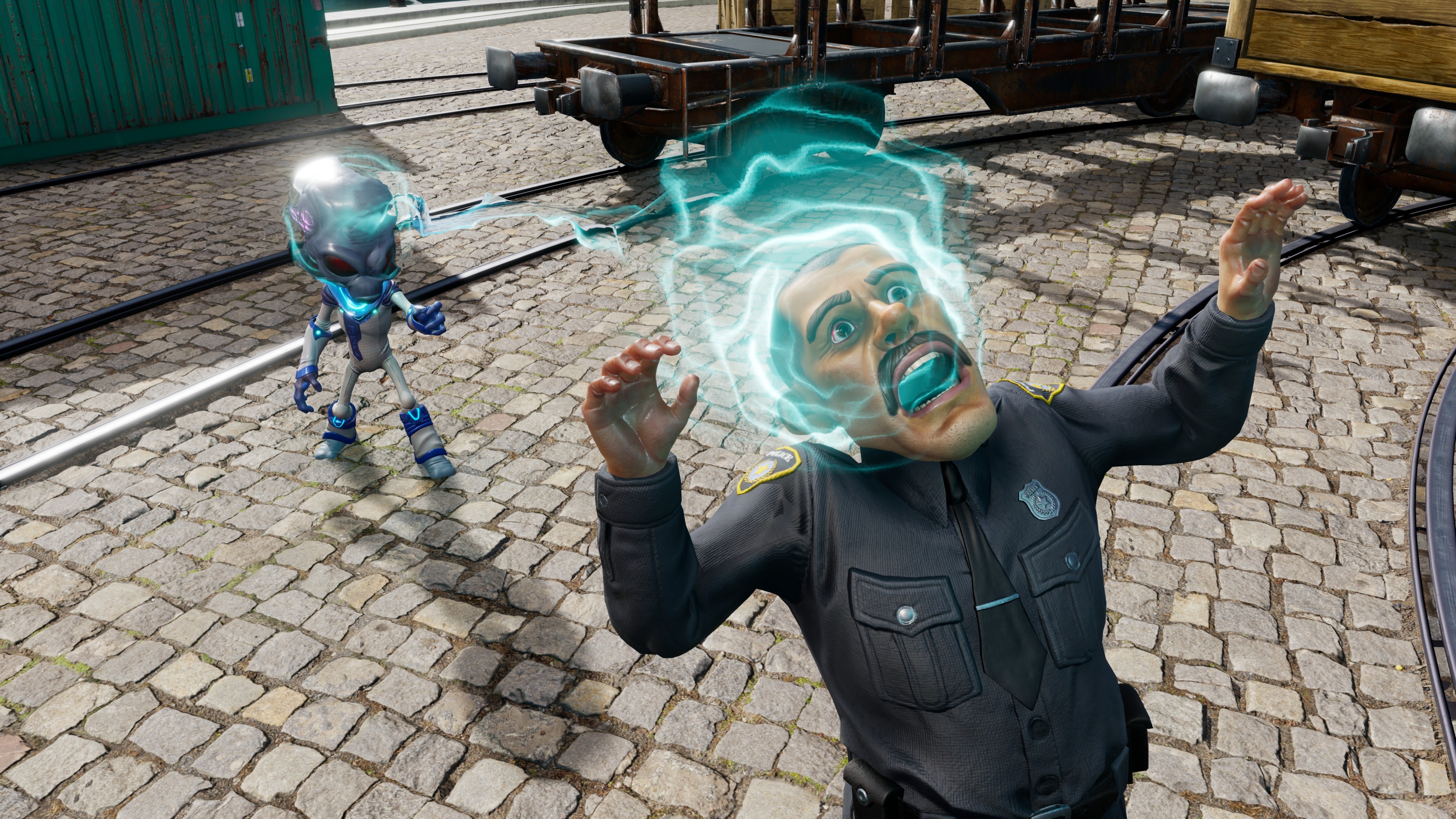 video game, destroy all humans!