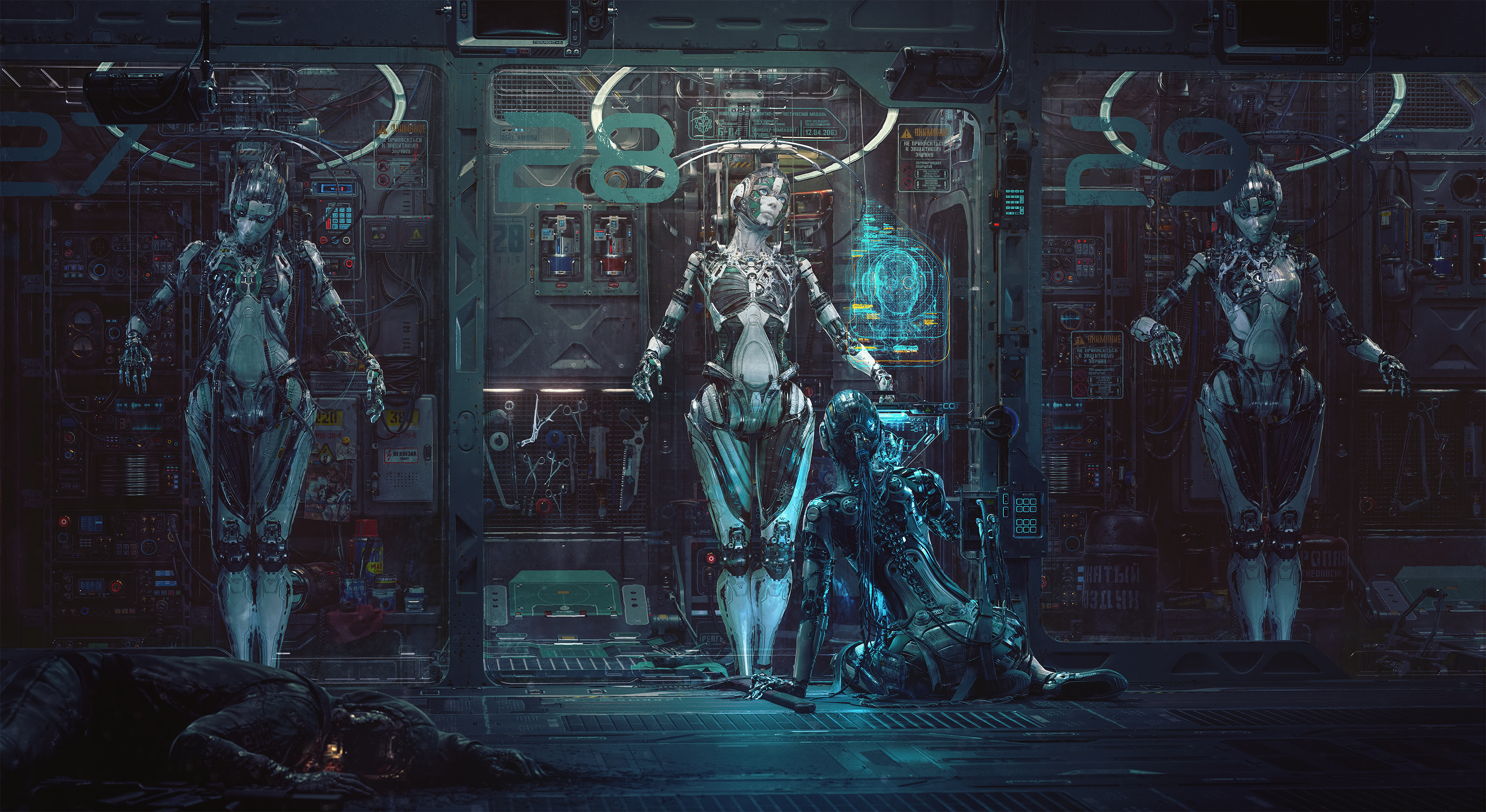 Laden Sie das Science Fiction, Cyborg-Bild kostenlos auf Ihren PC-Desktop herunter