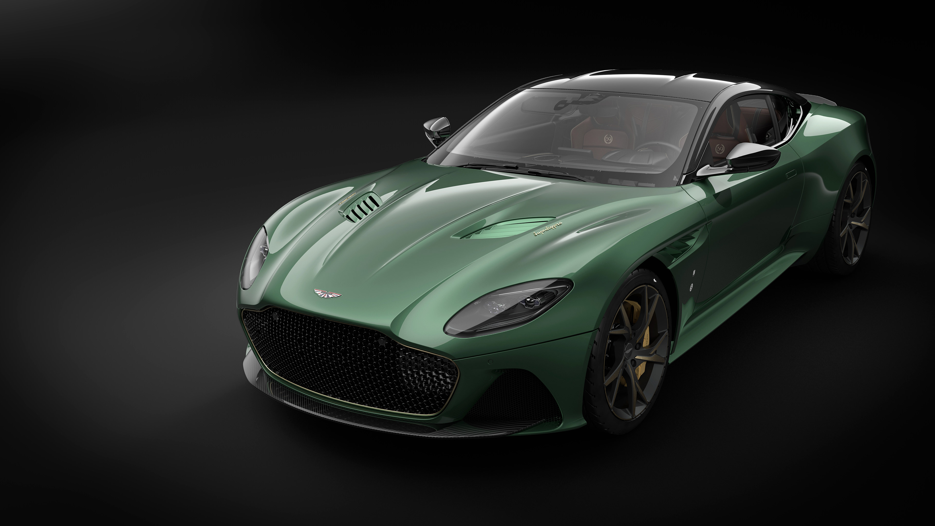 Descarga gratuita de fondo de pantalla para móvil de Aston Martin, Coche, Vehículos, Coche Verde, Coupé, Aston Martin Dbs 59.