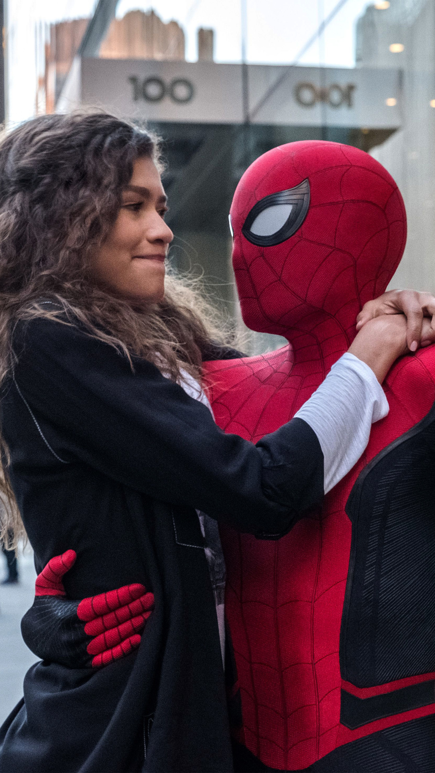 Free download wallpaper Spider Man, Brunette, Movie, Zendaya, Spider Man: Far From Home on your PC desktop