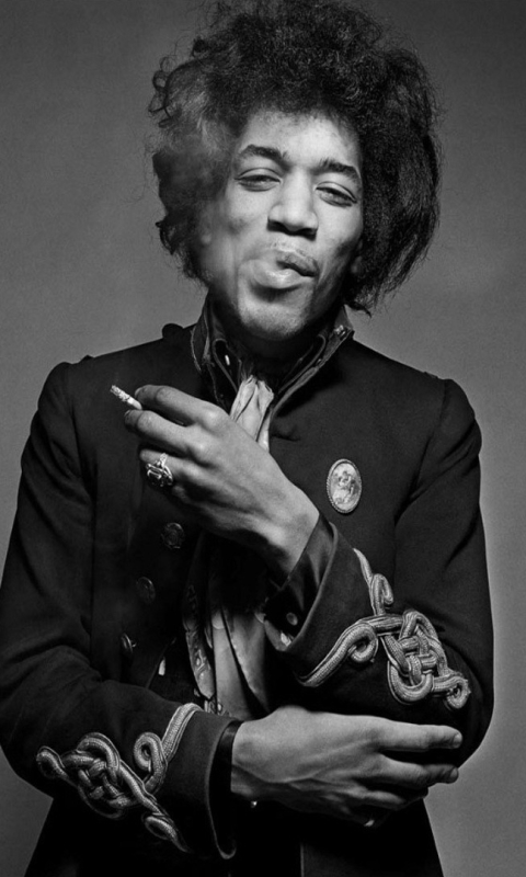 Handy-Wallpaper Jimi Hendrix, Musik kostenlos herunterladen.