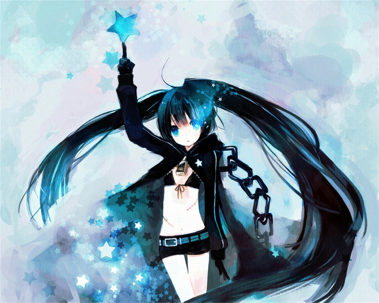 Download mobile wallpaper Anime, Black Rock Shooter for free.