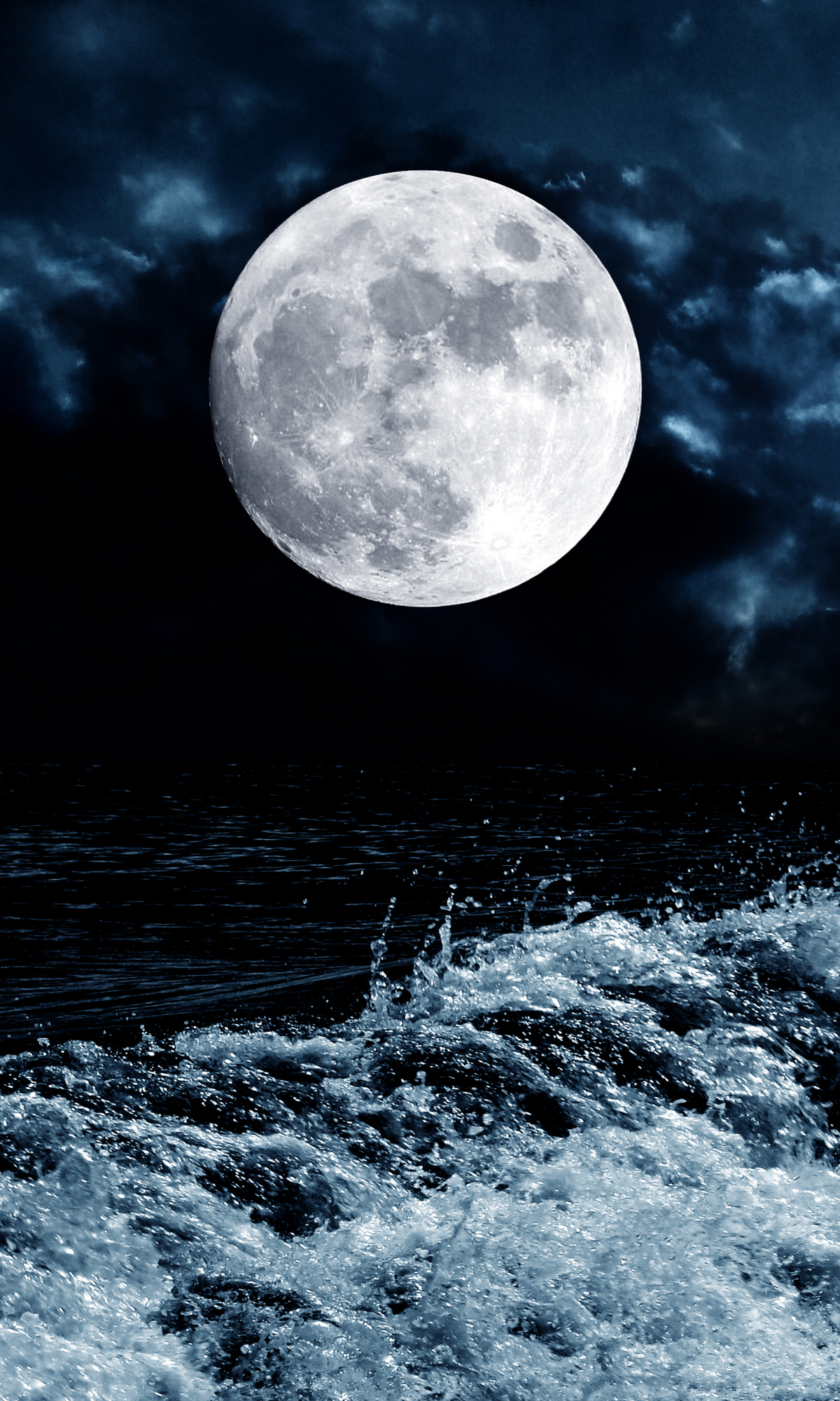 Download mobile wallpaper Moon, Earth for free.