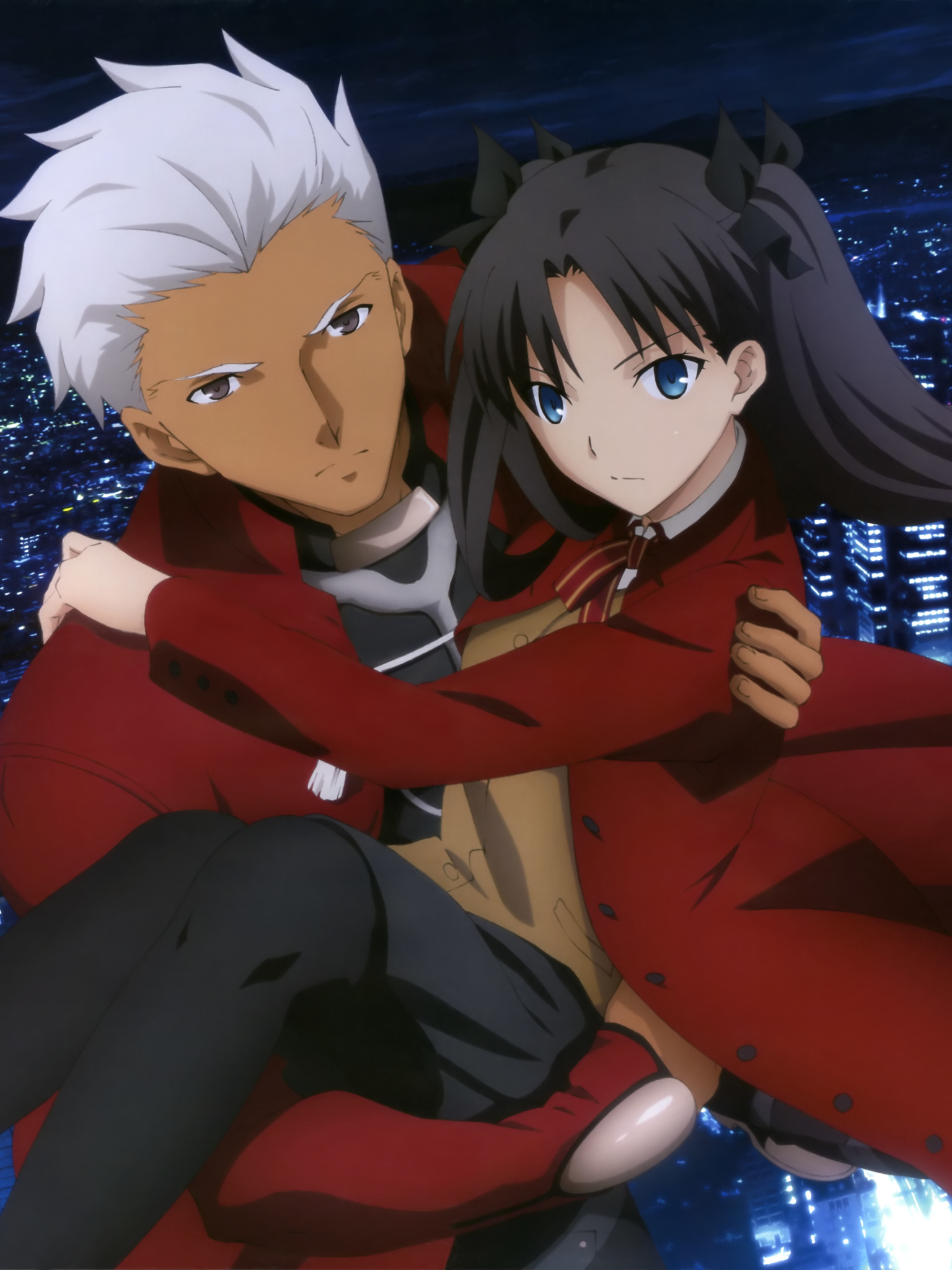 Free download wallpaper Anime, Archer (Fate/stay Night), Fate/stay Night: Unlimited Blade Works, Rin Tohsaka, Fate Series on your PC desktop