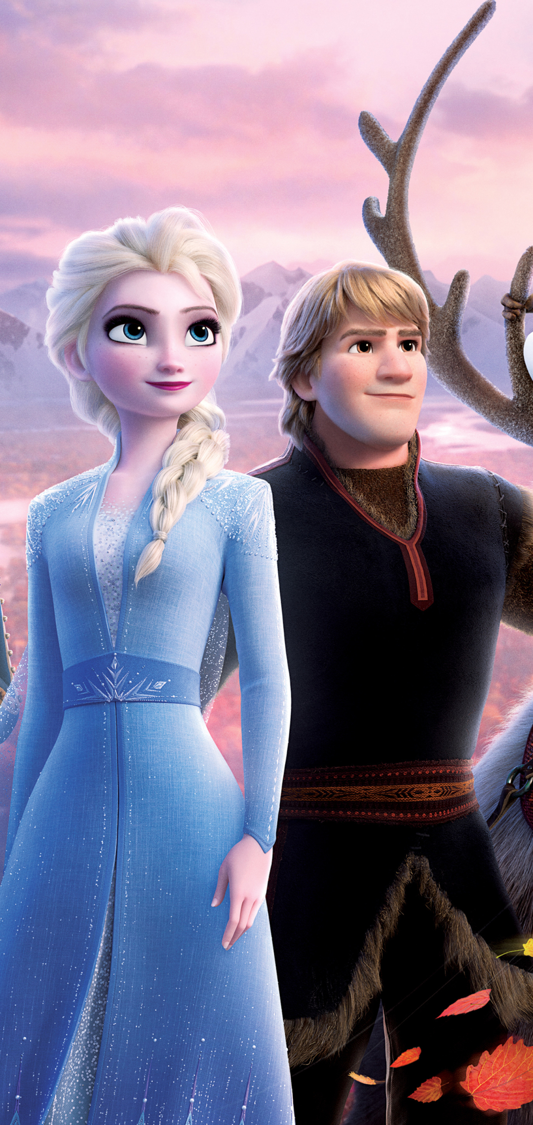 Download mobile wallpaper Movie, Elsa (Frozen), Kristoff (Frozen), Frozen 2 for free.