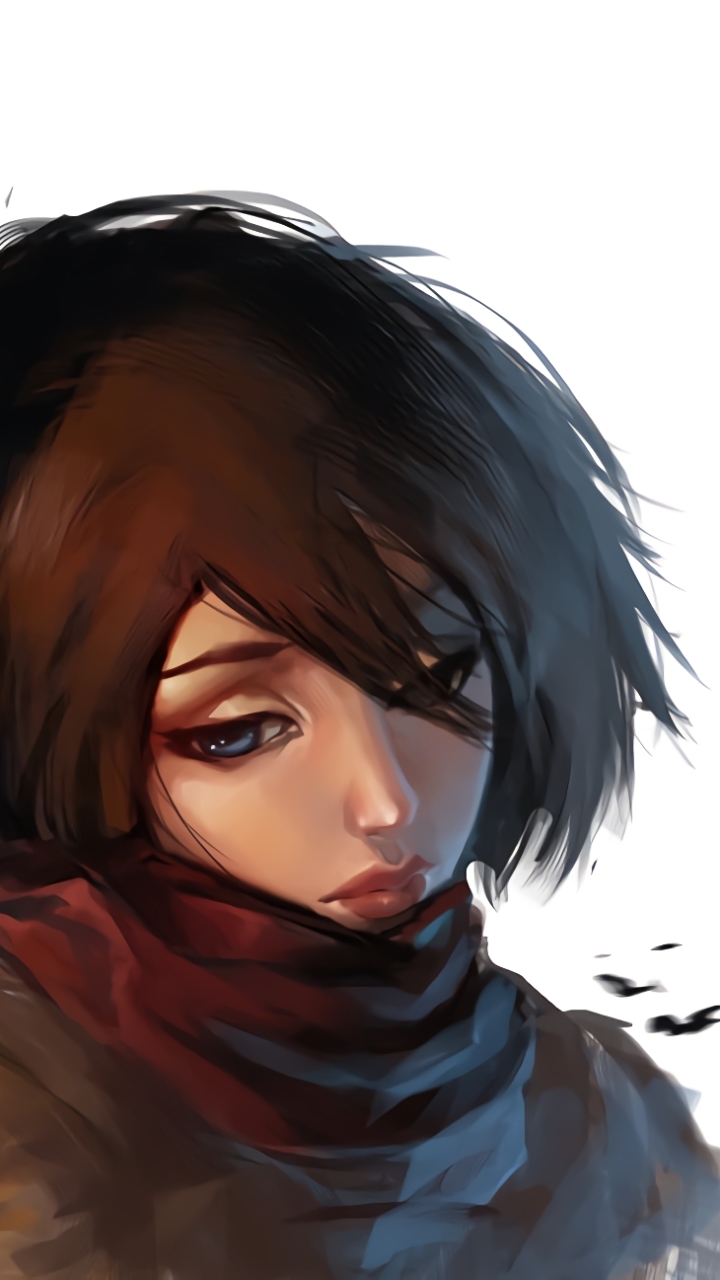 Baixar papel de parede para celular de Anime, Eren Yeager, Mikasa Ackerman, Shingeki No Kyojin, Ataque Dos Titãs gratuito.