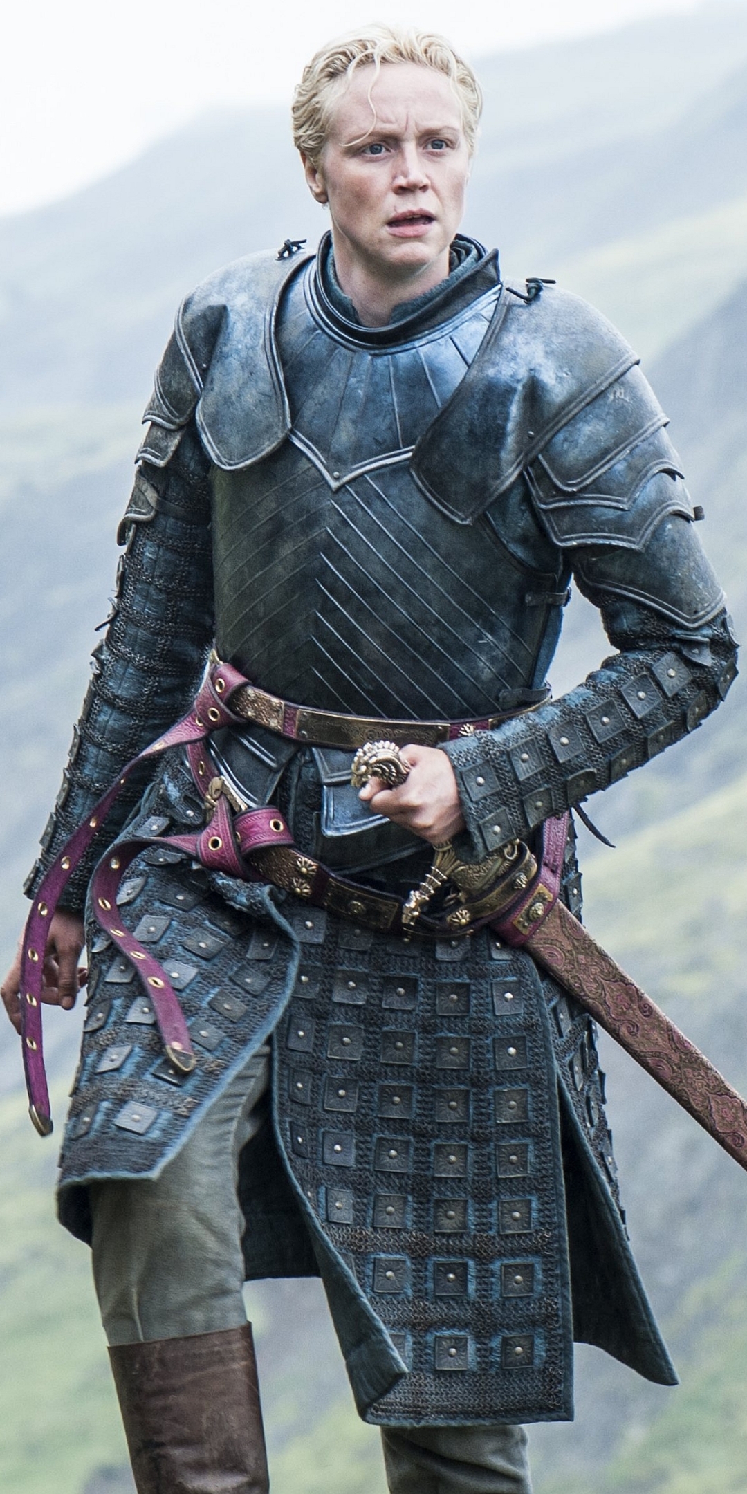 Download mobile wallpaper Game Of Thrones, Tv Show, Brienne Of Tarth, Gwendoline Christie for free.