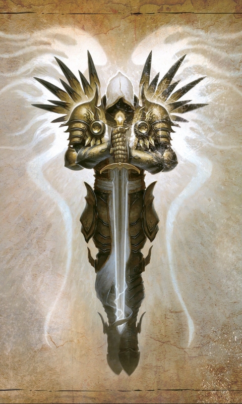 Handy-Wallpaper Diablo, Computerspiele, Diablo Iii, Tyrael (Diablo Iii) kostenlos herunterladen.