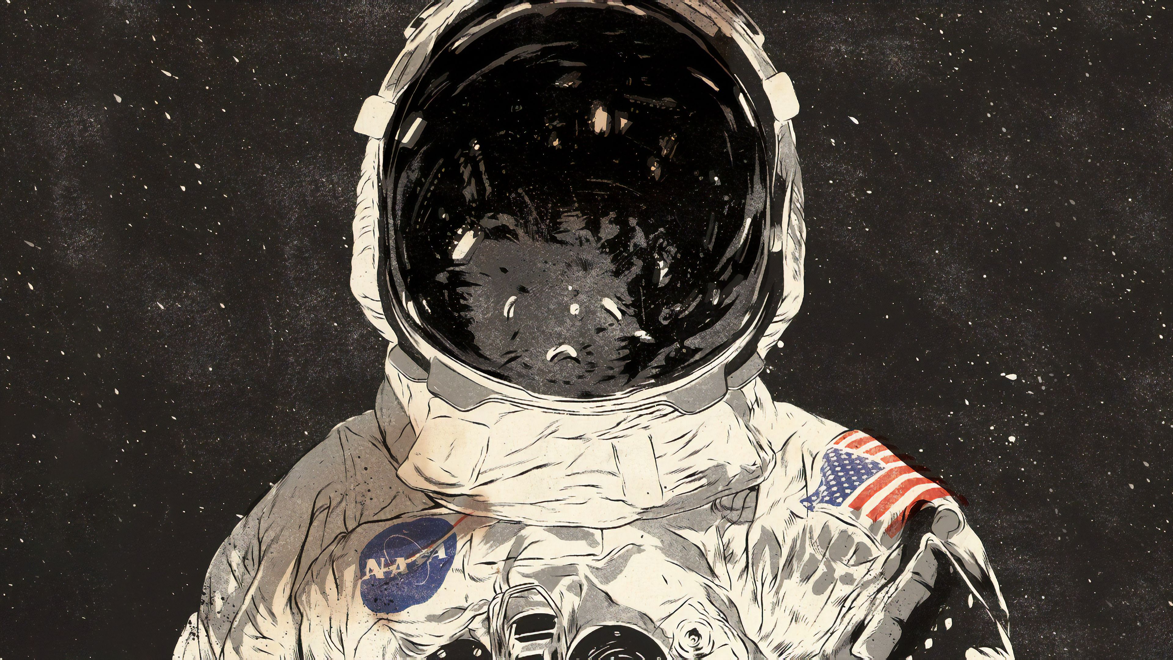 無料モバイル壁紙Sf, 宇宙飛行士をダウンロードします。