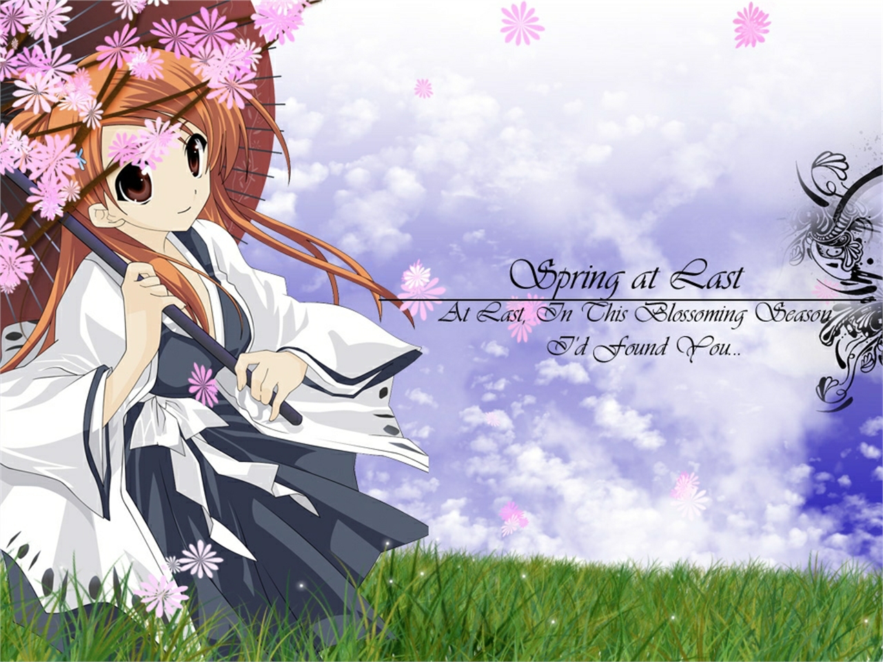 Handy-Wallpaper Bleach, Animes, Orihime Inoue kostenlos herunterladen.