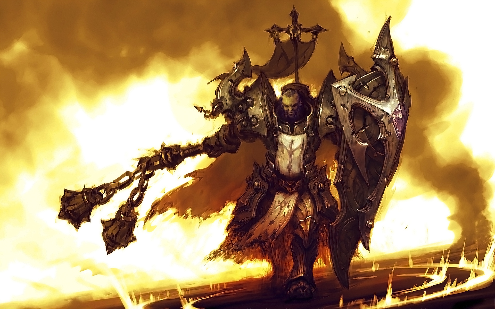 Популярные заставки и фоны Крестоносец (Diablo Iii) на компьютер