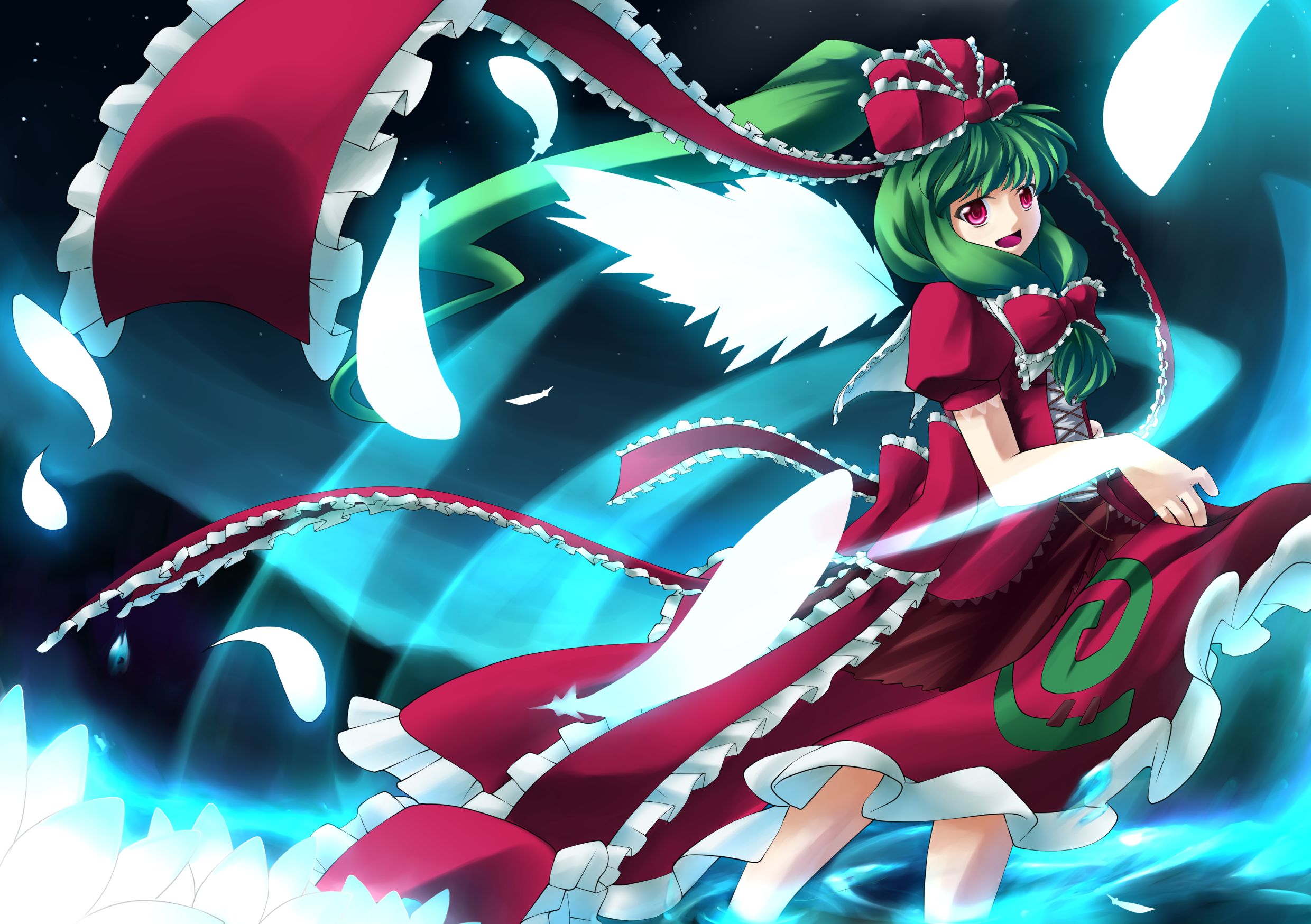 Download mobile wallpaper Anime, Touhou, Hina Kagiyama for free.