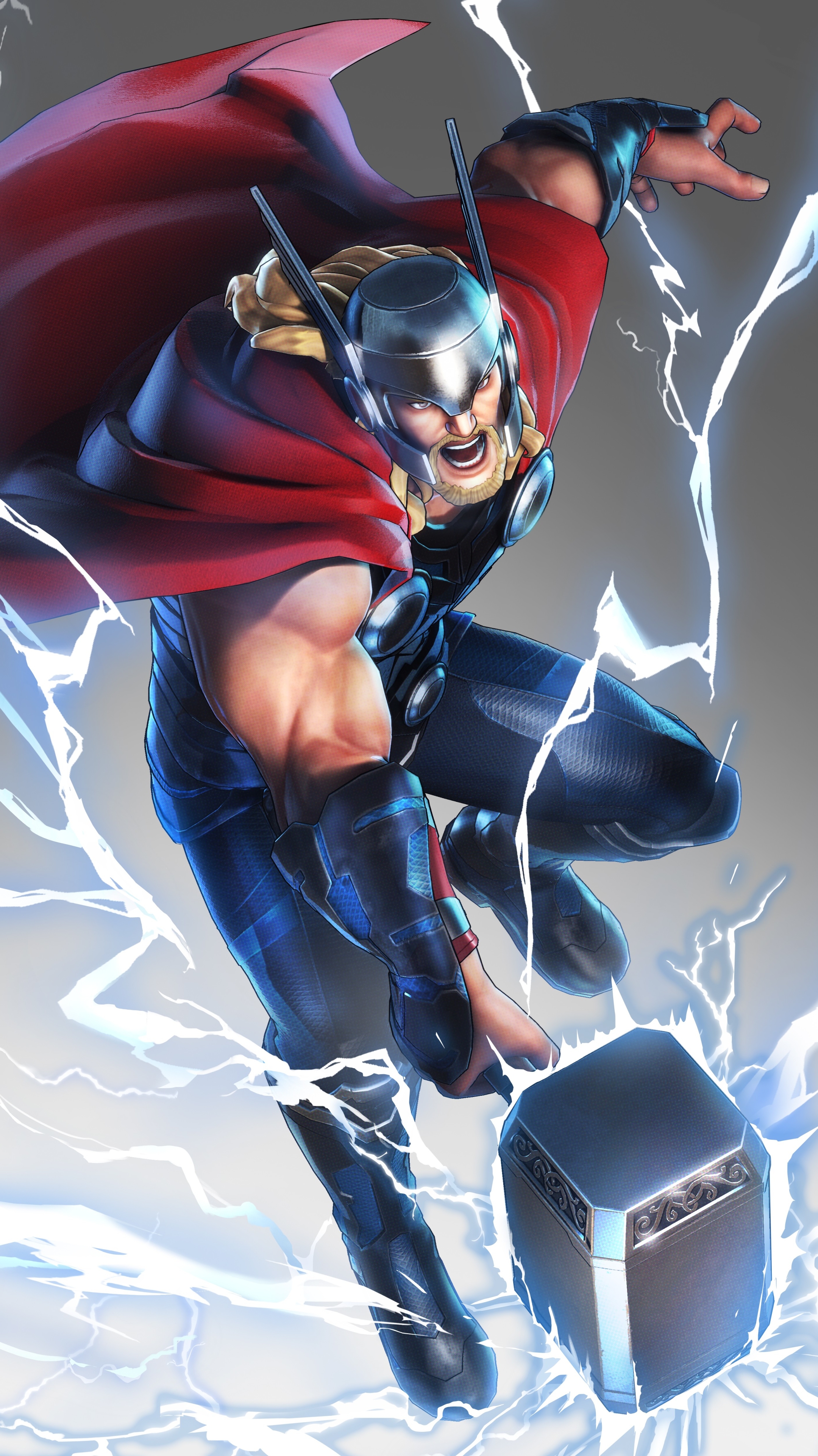 Handy-Wallpaper Computerspiele, Thor, Marvel Ultimate Alliance 3: The Black Order kostenlos herunterladen.
