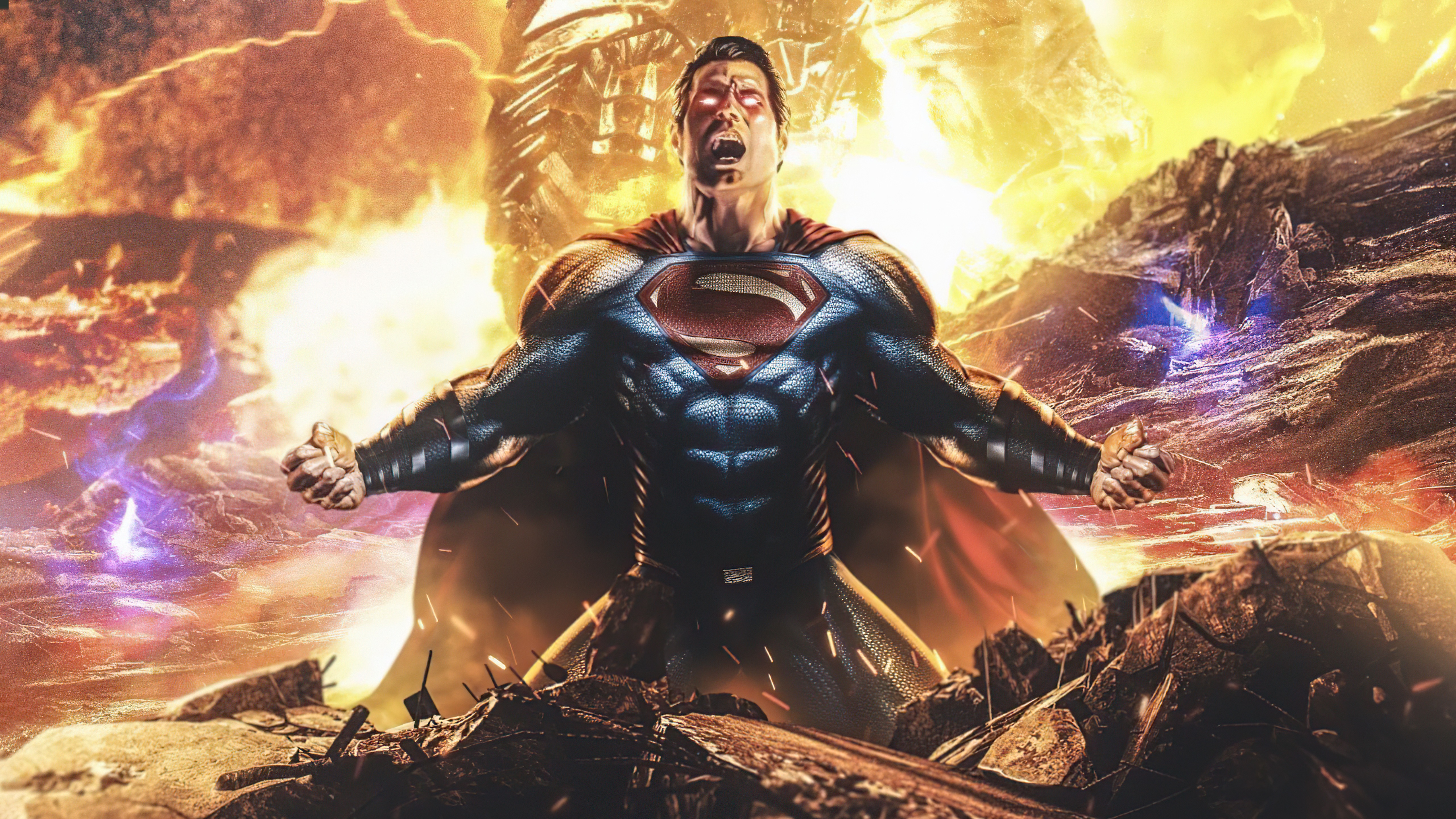 Handy-Wallpaper Filme, Dc Comics, Übermensch, Justice League, Zack Snyder: Justice League kostenlos herunterladen.