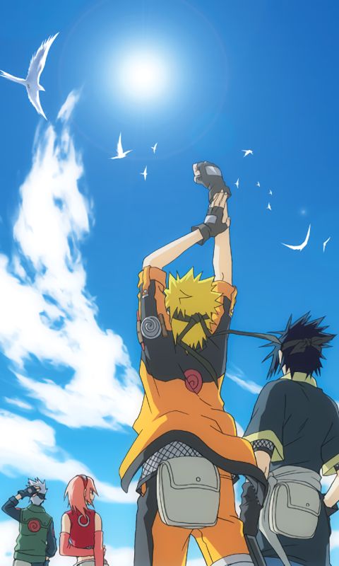 Descarga gratuita de fondo de pantalla para móvil de Naruto, Animado, Sasuke Uchiha, Sakura Haruno, Naruto Uzumaki, Kakashi Hatake.