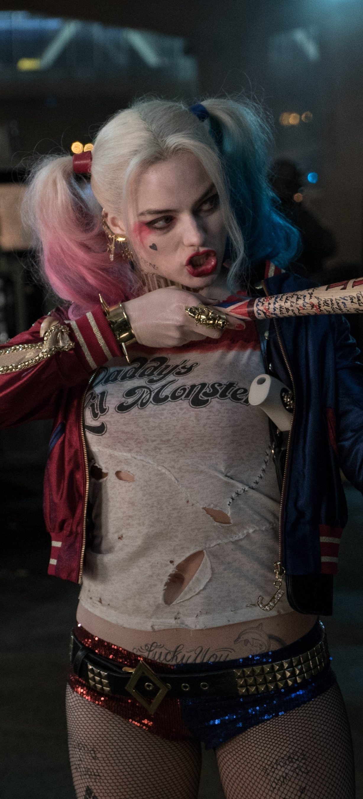 Baixar papel de parede para celular de Filme, Harley Quinn, Esquadrão Suicida gratuito.