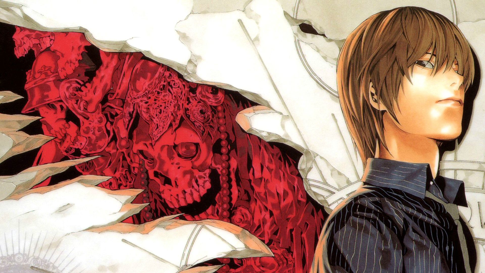 Handy-Wallpaper Death Note, Animes, Leichtes Yagami kostenlos herunterladen.