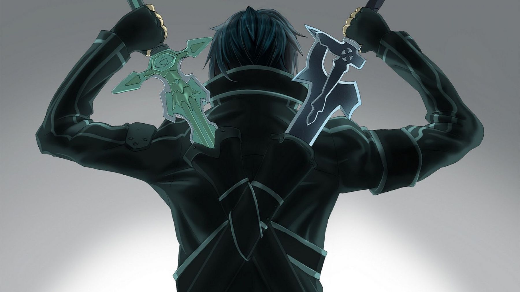 Kirito (<b>Sword</b> <b>Art</b> <b>Online</b>) Widescreen image.