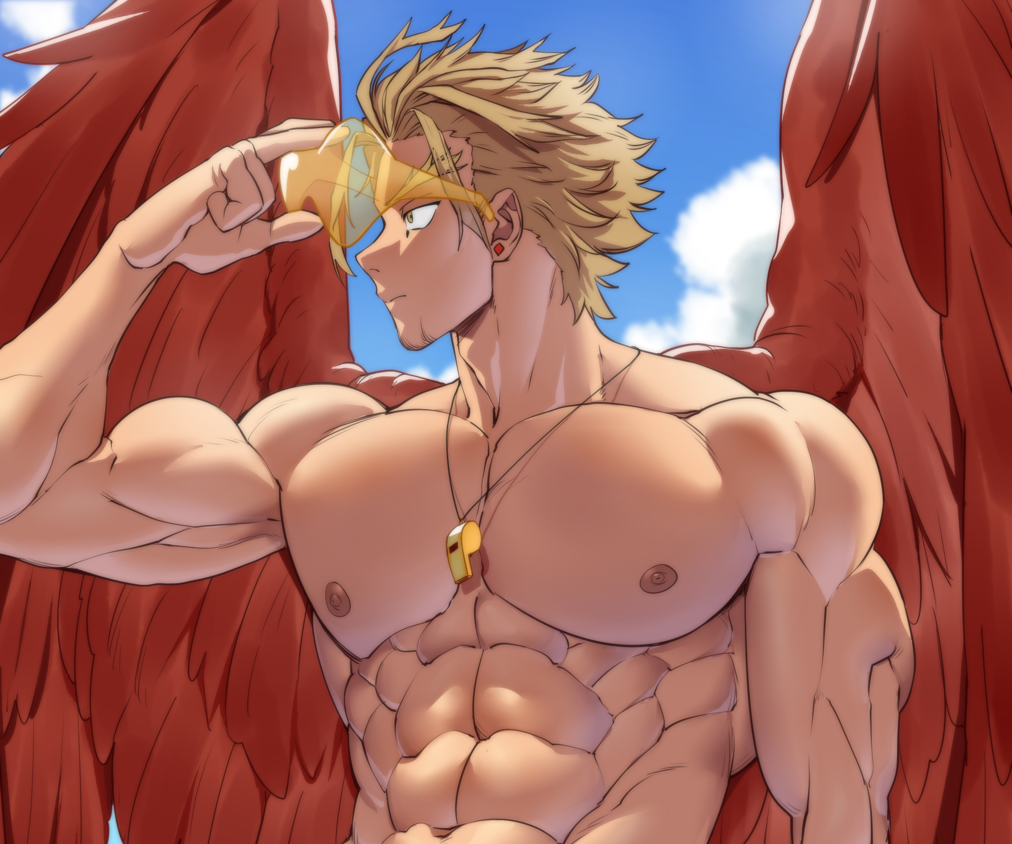 Download mobile wallpaper Anime, My Hero Academia, Hawks (Boku No Hero Academia), Keigo Takami for free.