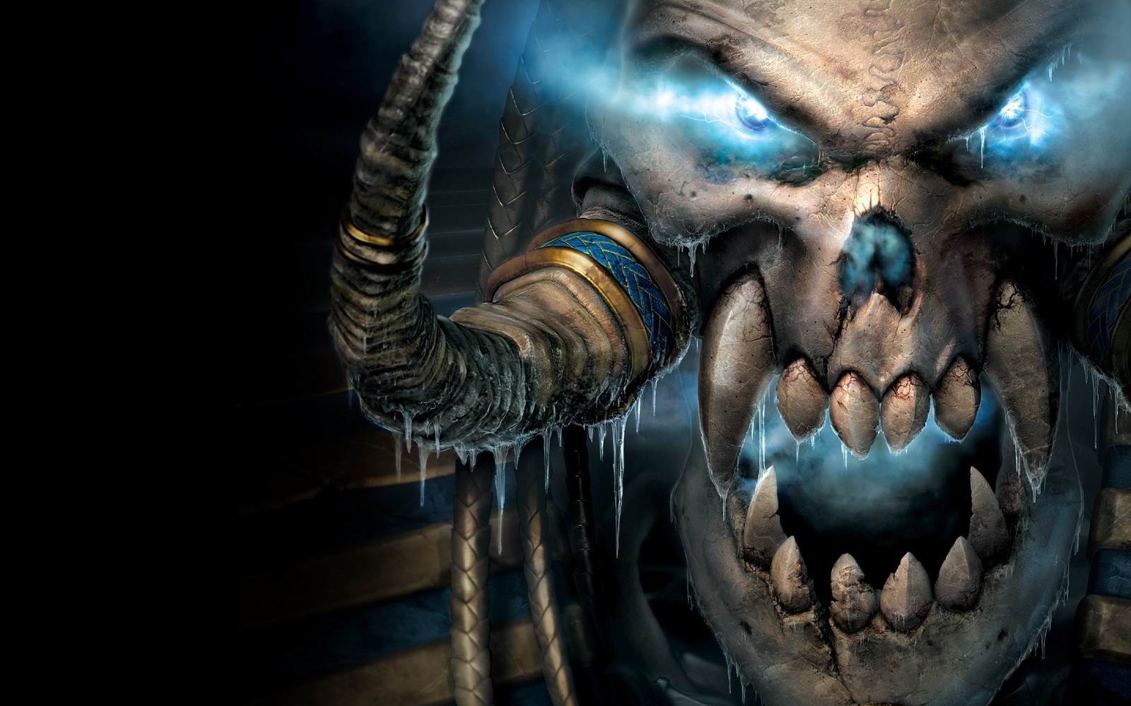 Скачать картинку Мир Warcraft, Военное Ремесло, Фантастика, Череп, Видеоигры в телефон бесплатно.