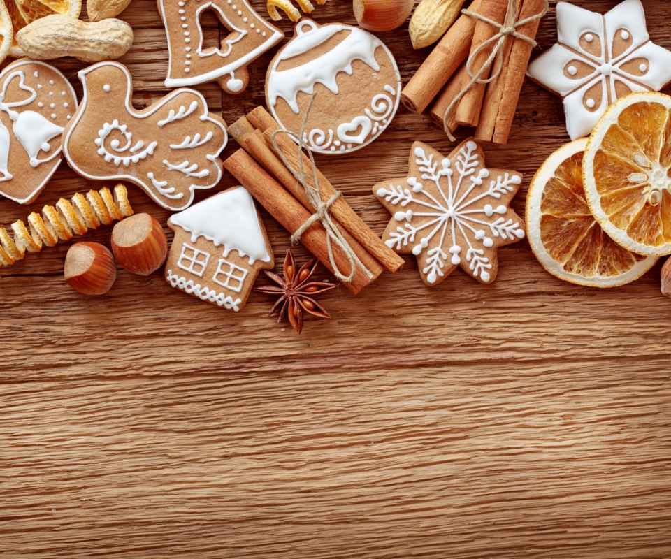 Free download wallpaper Cinnamon, Christmas, Holiday, Gingerbread, Cookie, Star Anise on your PC desktop